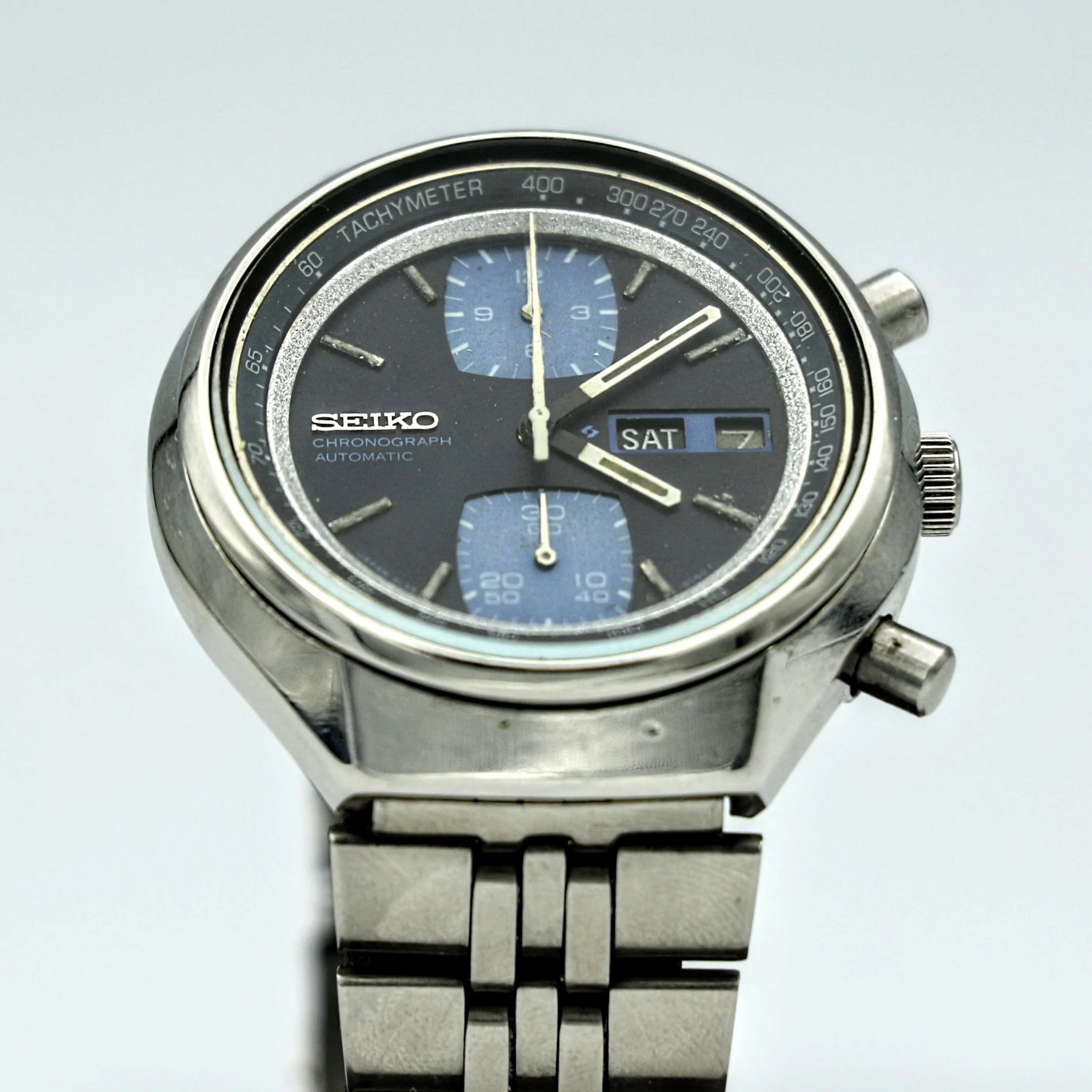 SEIKO John Player Special Watch Chronograph Automatic Wristwatch - Image 5