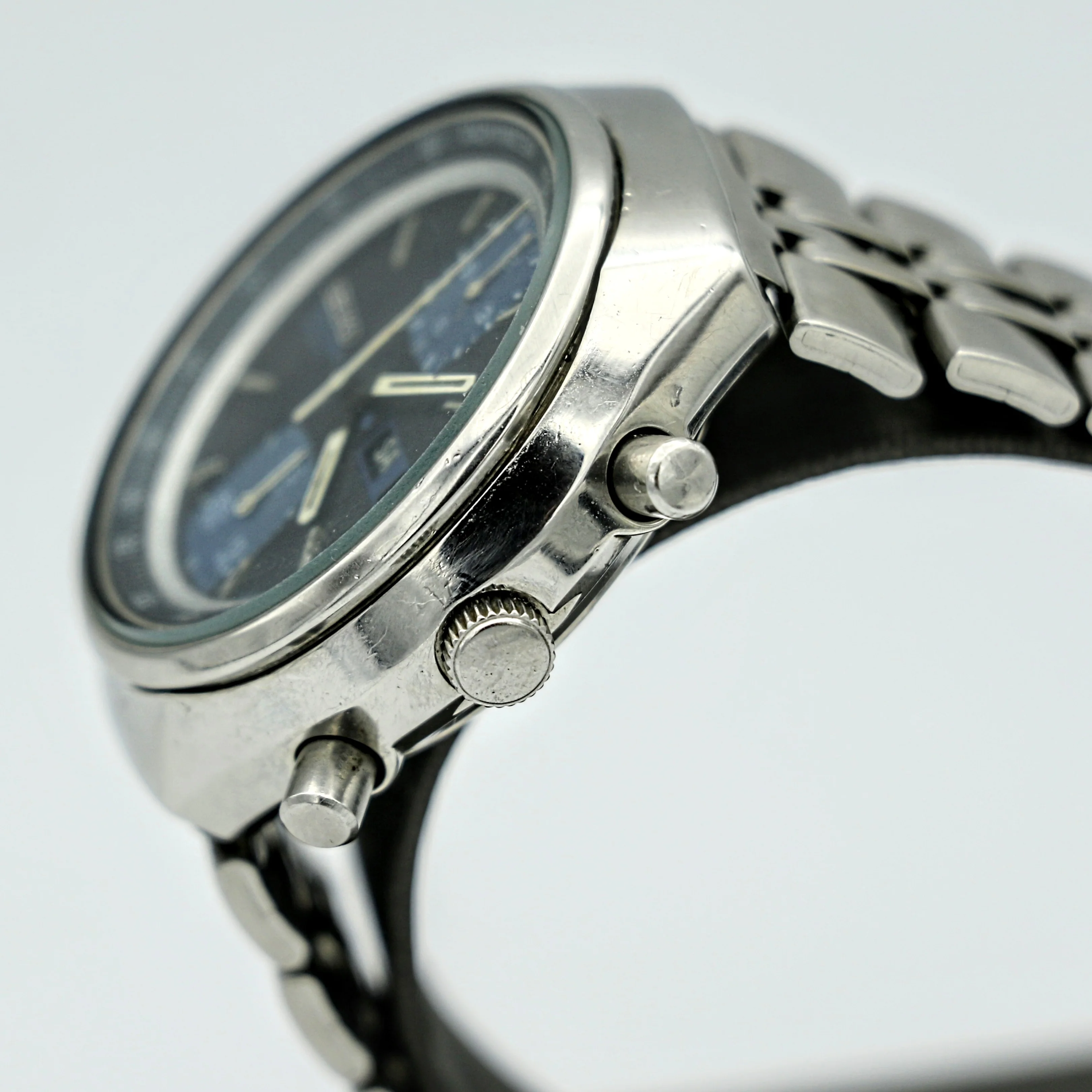 SEIKO John Player Special Watch Chronograph Automatic Wristwatch - Image 6
