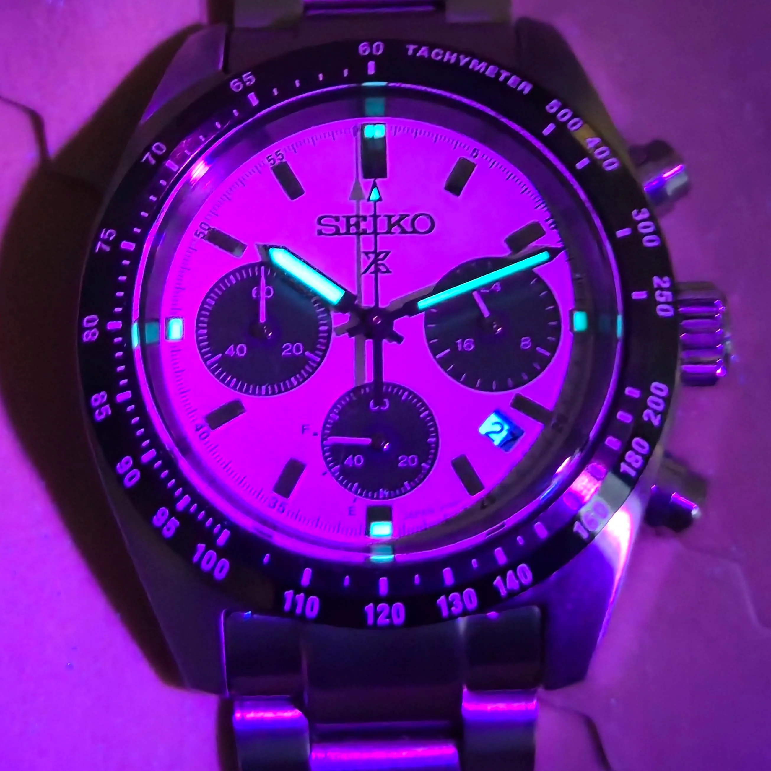 Seiko Prospex Speedtimer Chronograph Watch SBDL085 ALL S.S. Wristwatch - ALL Original Box & Papers - Image 12