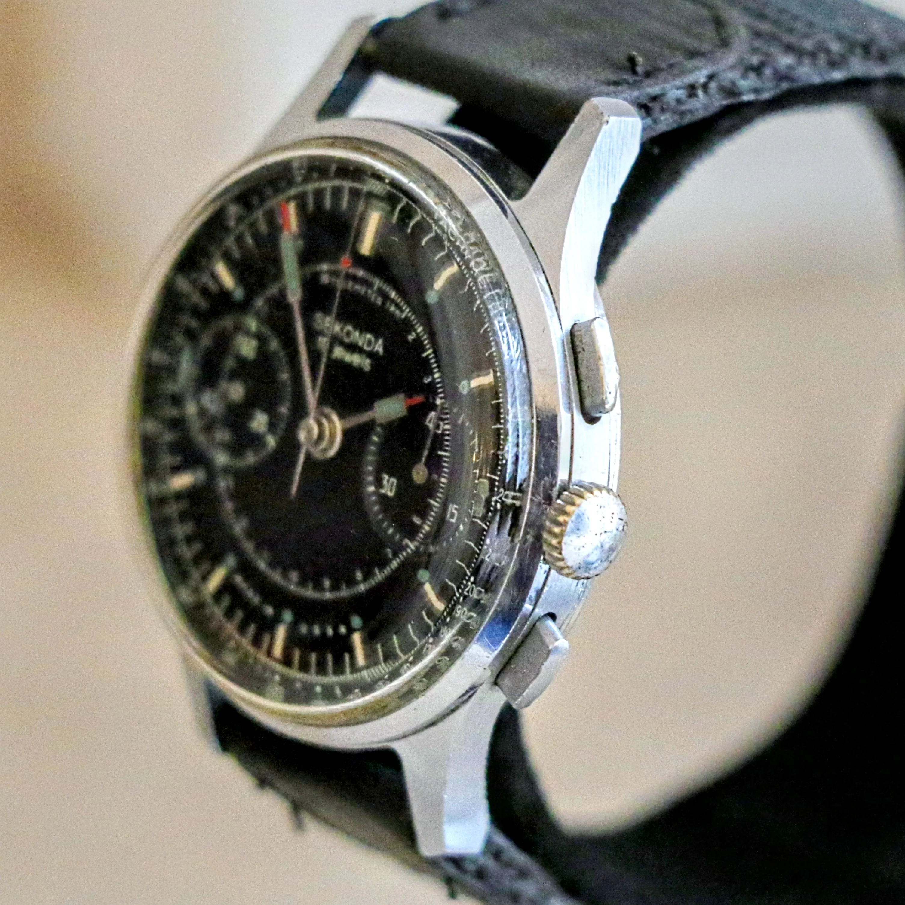 SEKONDA Poljot Chronograph Wristwatch 19 Jewels Made in U.S.S.R. - Image 7
