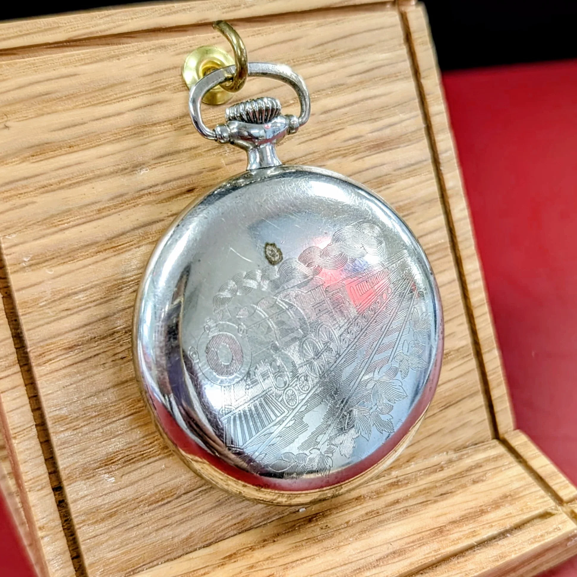 1912 South Bend The Studebaker Pocket Watch 16s Railroad Grade 223 17 Jewels Open face - Image 8