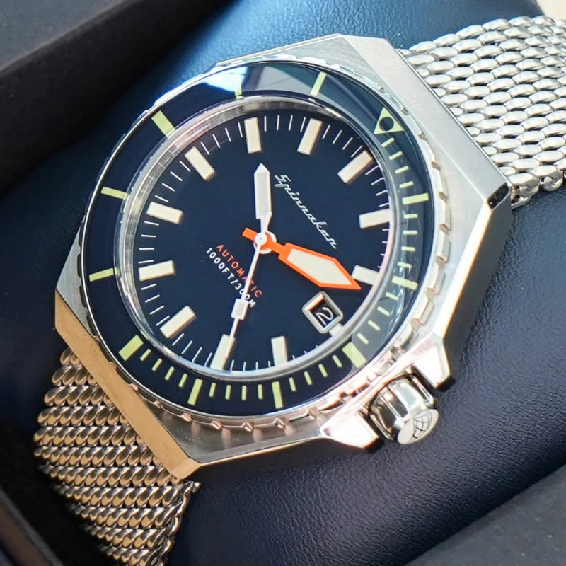 SPINNAKER Dumas Automatic Watch SP-5081 300M Diver Wristwatch - ALL Original Box & Papers - Image 8