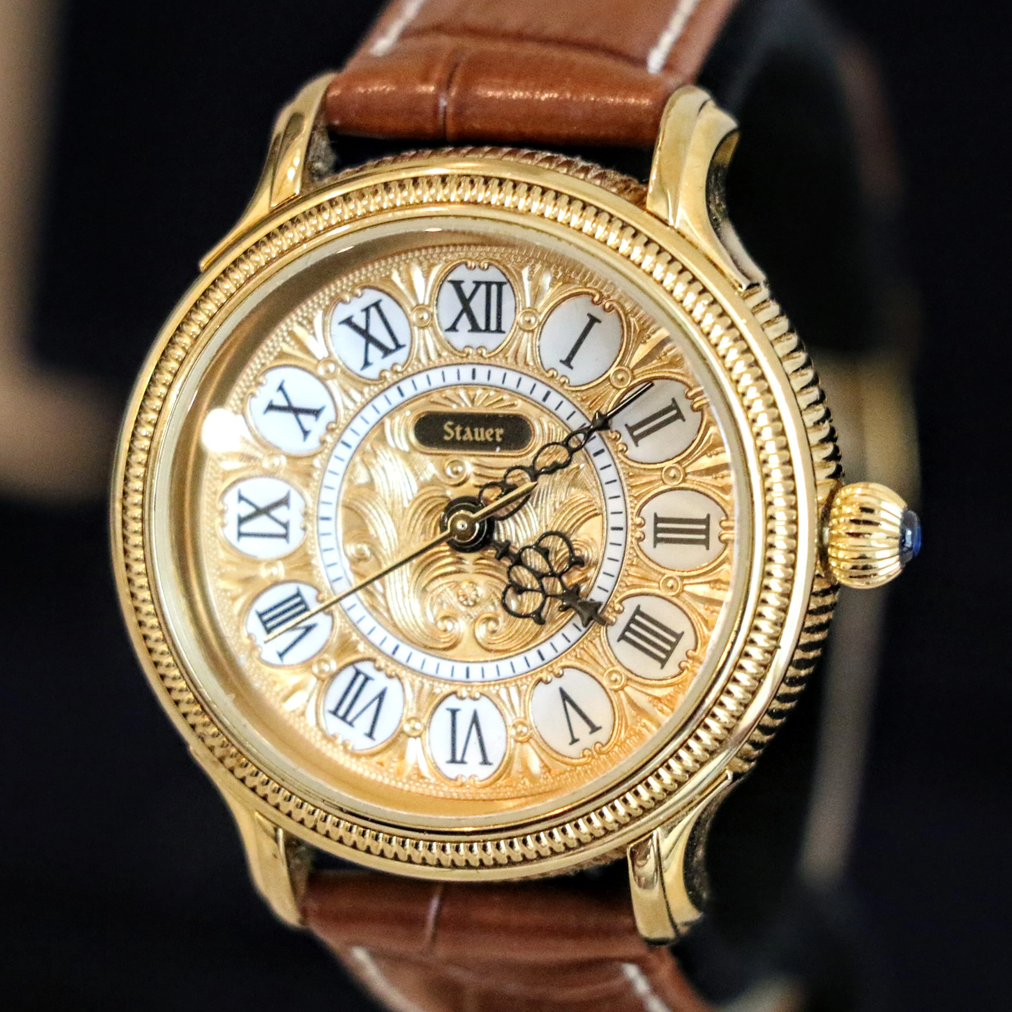 STAUER Quartz Watch Ref. 20411 Art Deco Style Wristwatch – In BOX! - Image 3