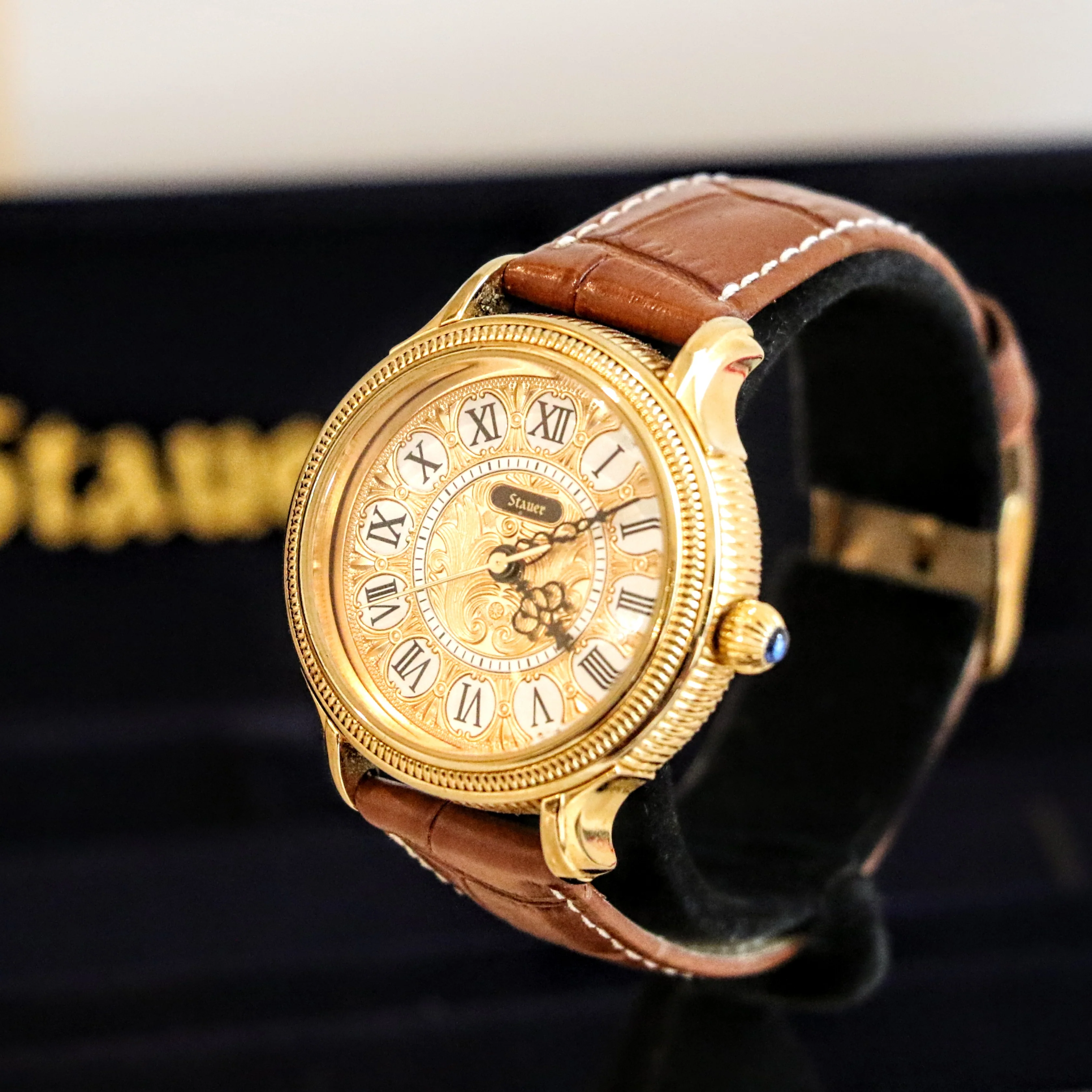 STAUER Quartz Watch Ref. 20411 Art Deco Style Wristwatch – In BOX! - Image 7