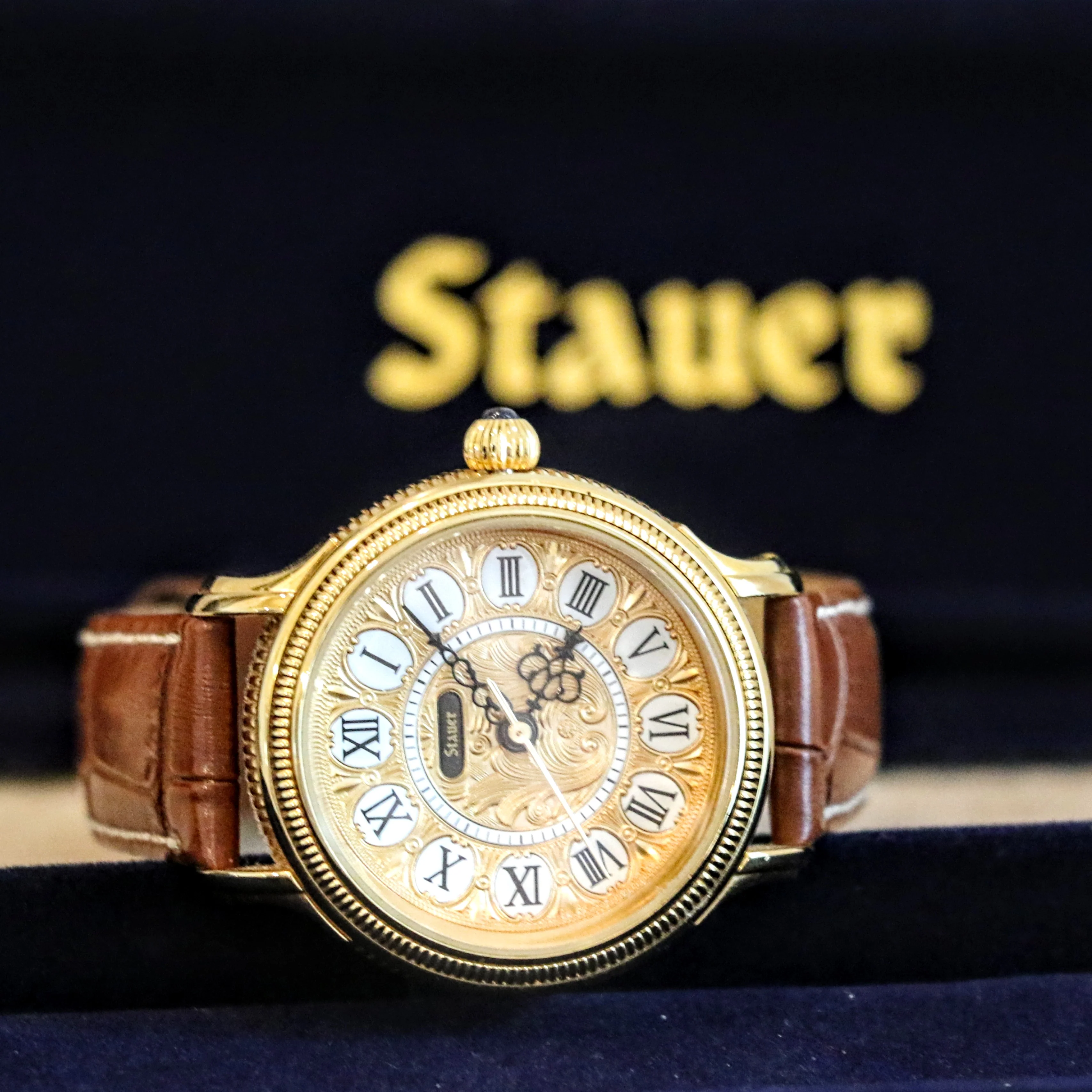 STAUER Quartz Watch Ref. 20411 Art Deco Style Wristwatch – In BOX! - Image 8