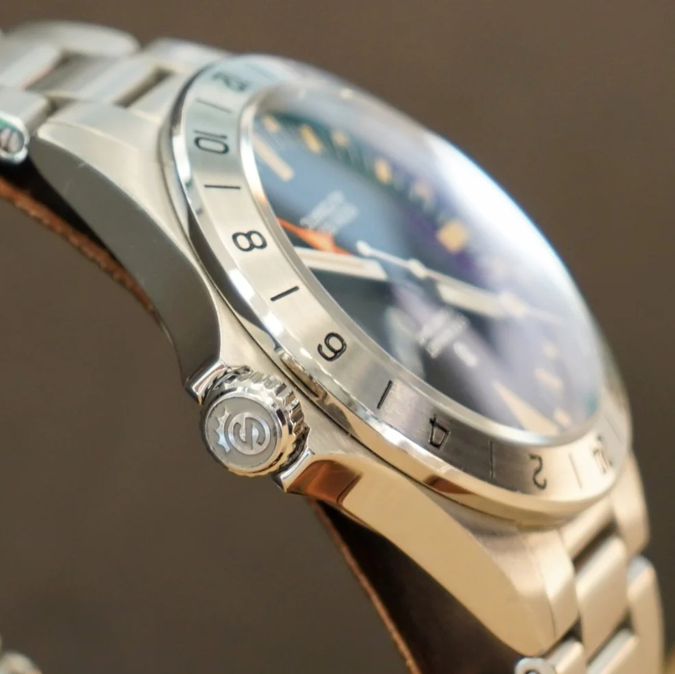 STEINHART Ocean One Vintage GMT Diver Watch Automatic Wristwatch SW330-2 - In Original Double BOX! - Image 15