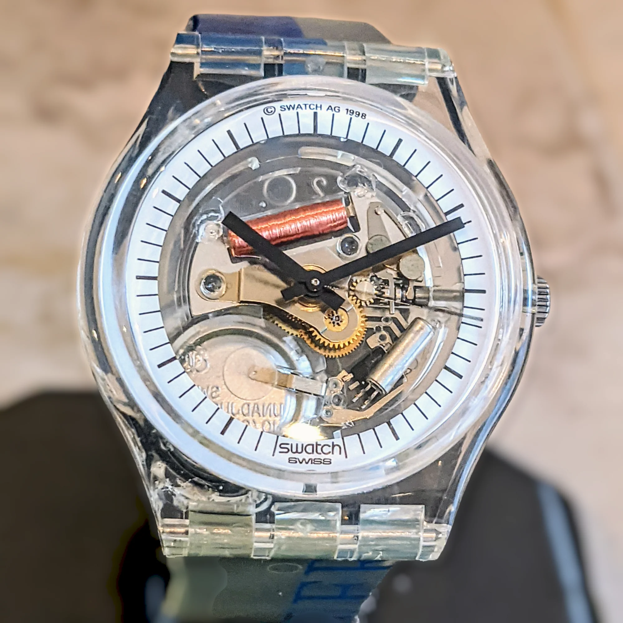 SWATCH Watch Daimler Chrysler Promotional Wristwatch - Box & Papers - Ref. GZ 157 - Image 13