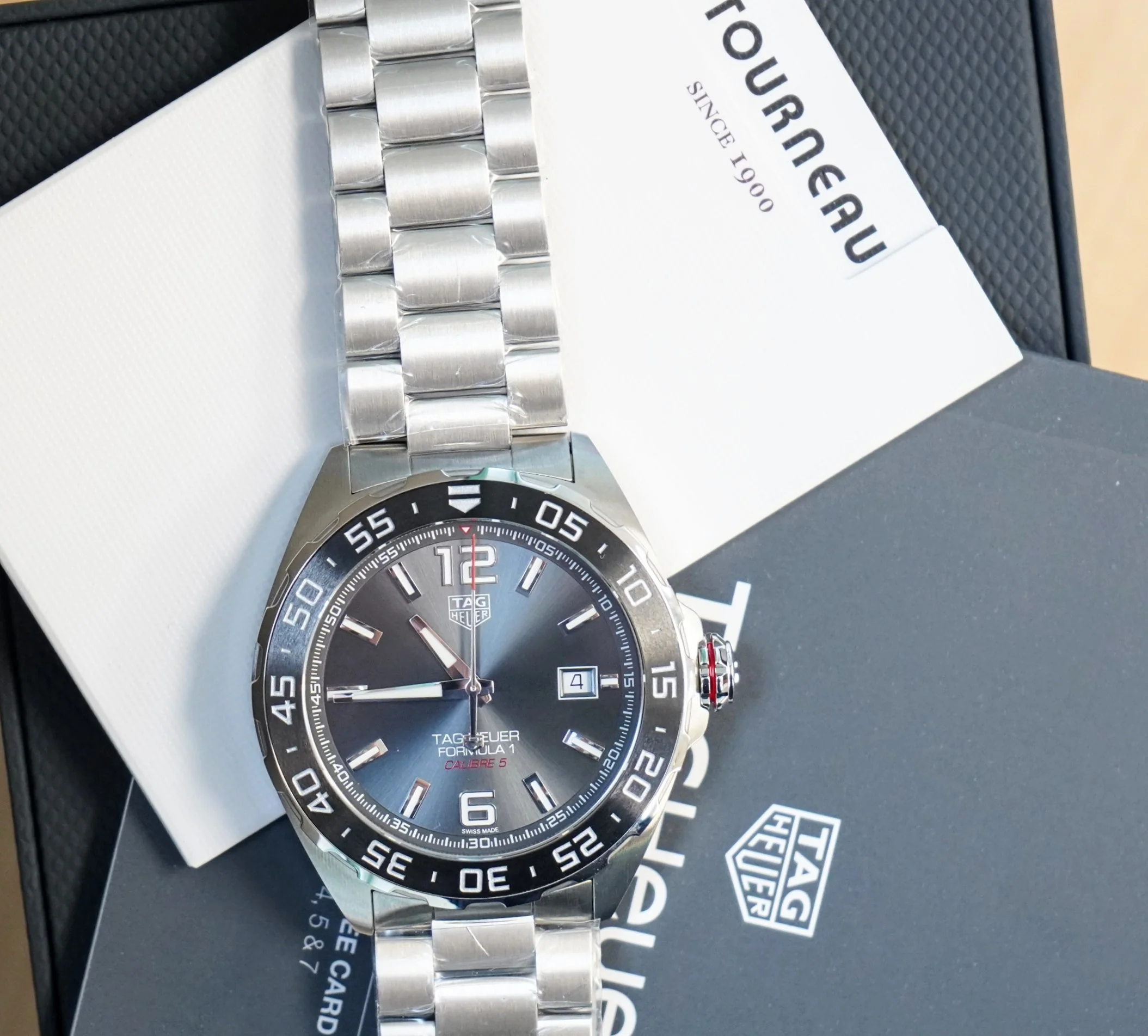 TAG Heuer Formula 1 Date Automatic Watch Calibre 5 Wristwatch WAZ2011 43mm - Image 16