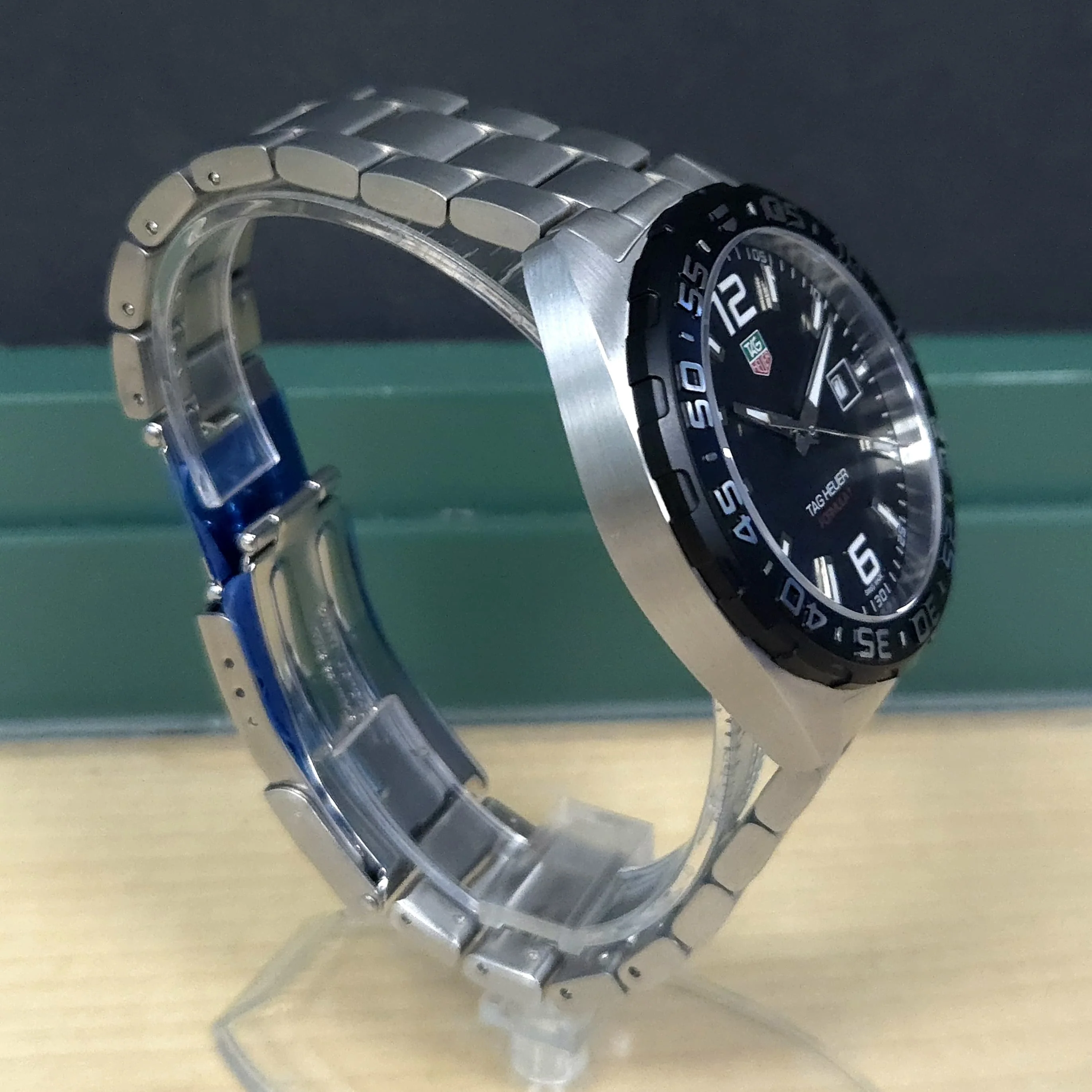 TAG Heuer Formula 1 Date Watch 41mm ALL S.S. WAZ1110.BA0875 ALL Original - Box and Papers - Image 2