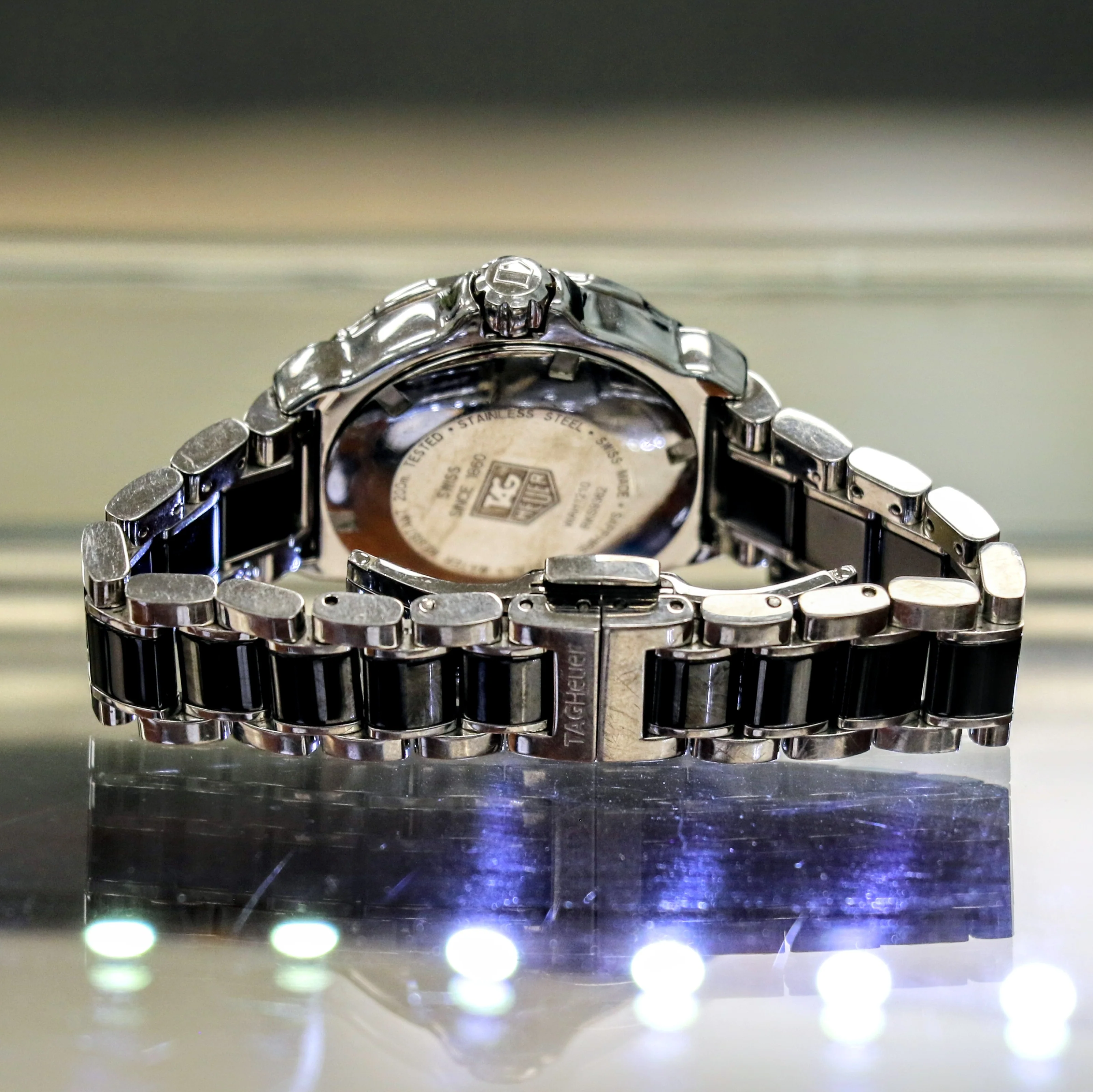 TAG HEUER Formula 1 Watch Date Indicator Ref. WAH1210 35mm Quartz Wristwatch Steel & Ceramic - Image 14