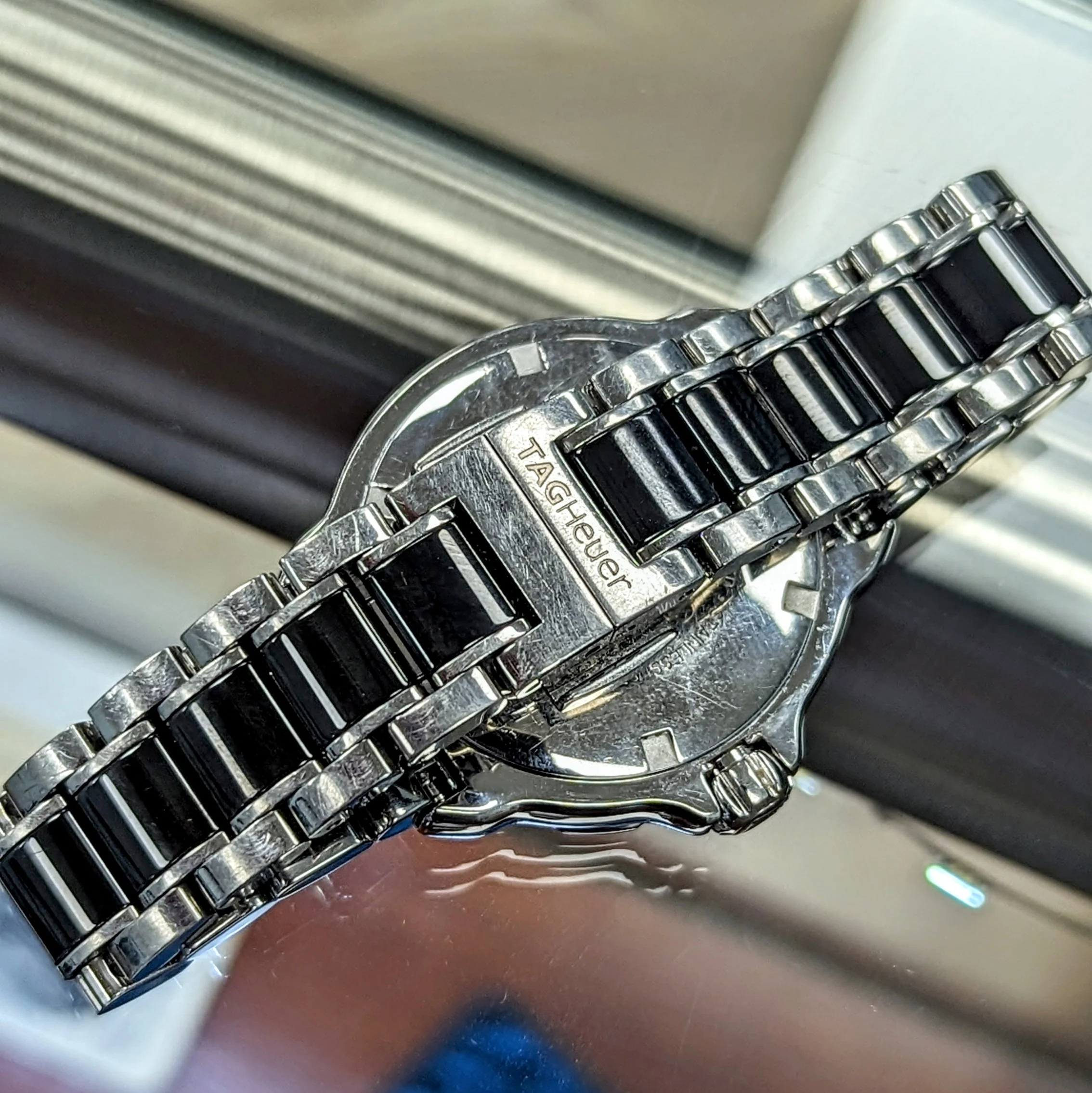 TAG HEUER Formula 1 Watch Date Indicator Ref. WAH1210 35mm Quartz Wristwatch Steel & Ceramic - Image 16