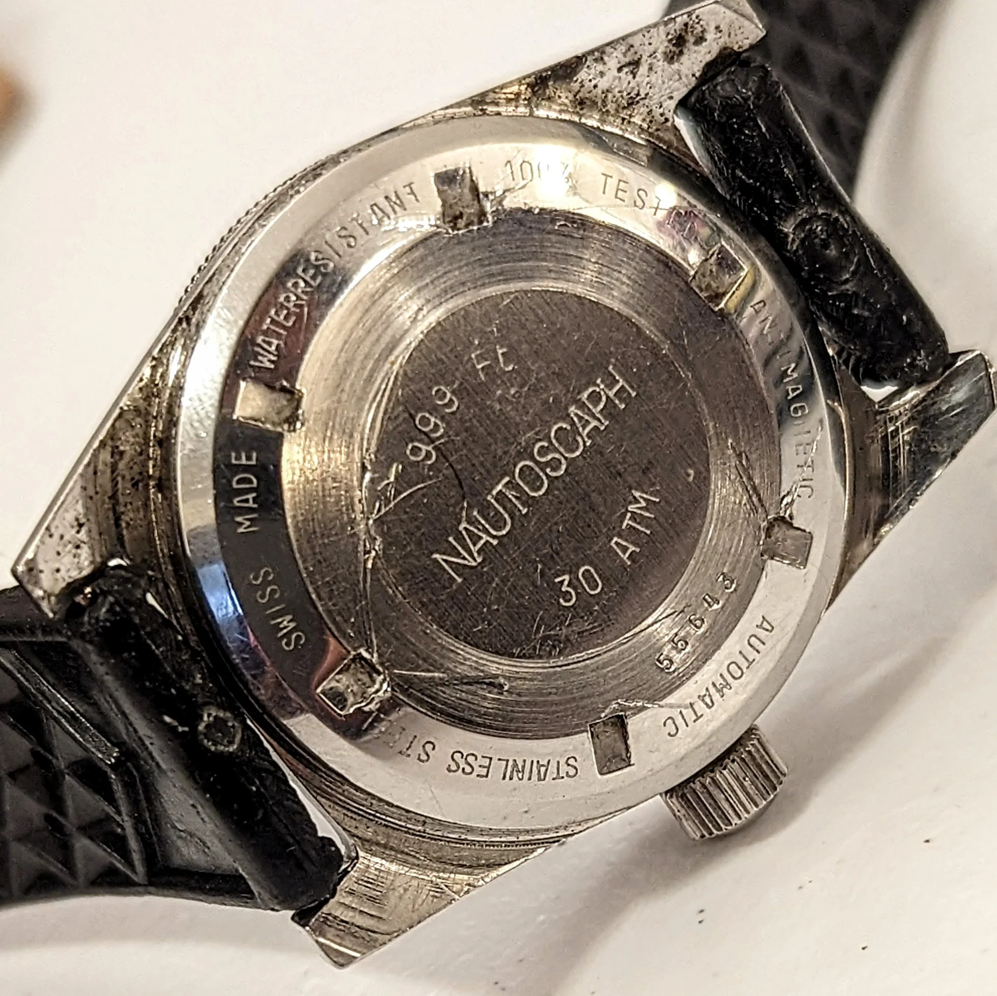 The Original "Jaws" Watch - ALSTA Nautoscaph Dive Automatic Wristwatch 999 Feet - Image 11