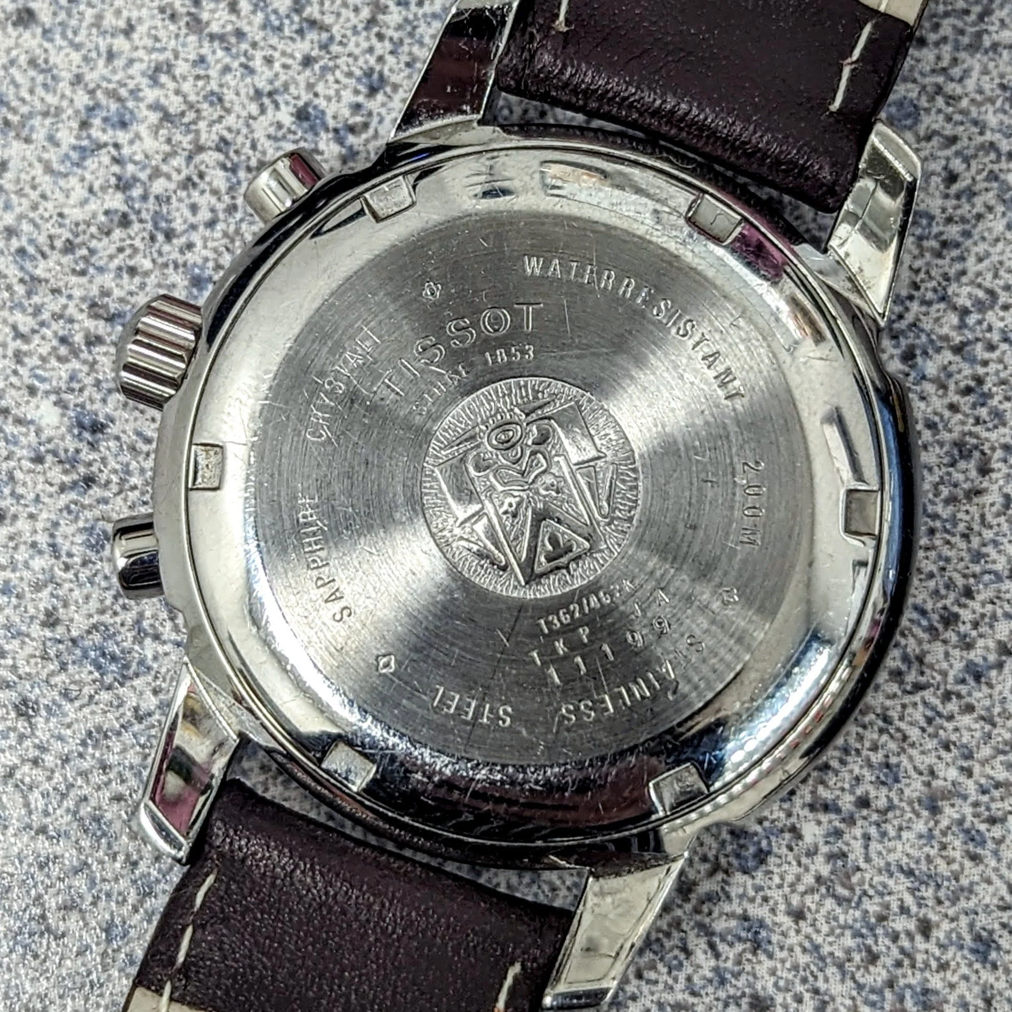 TISSOT PRS 200 Chronograph Watch T362/462K Silver Dial 40mm 200M WR  Wristwatch - Image 13