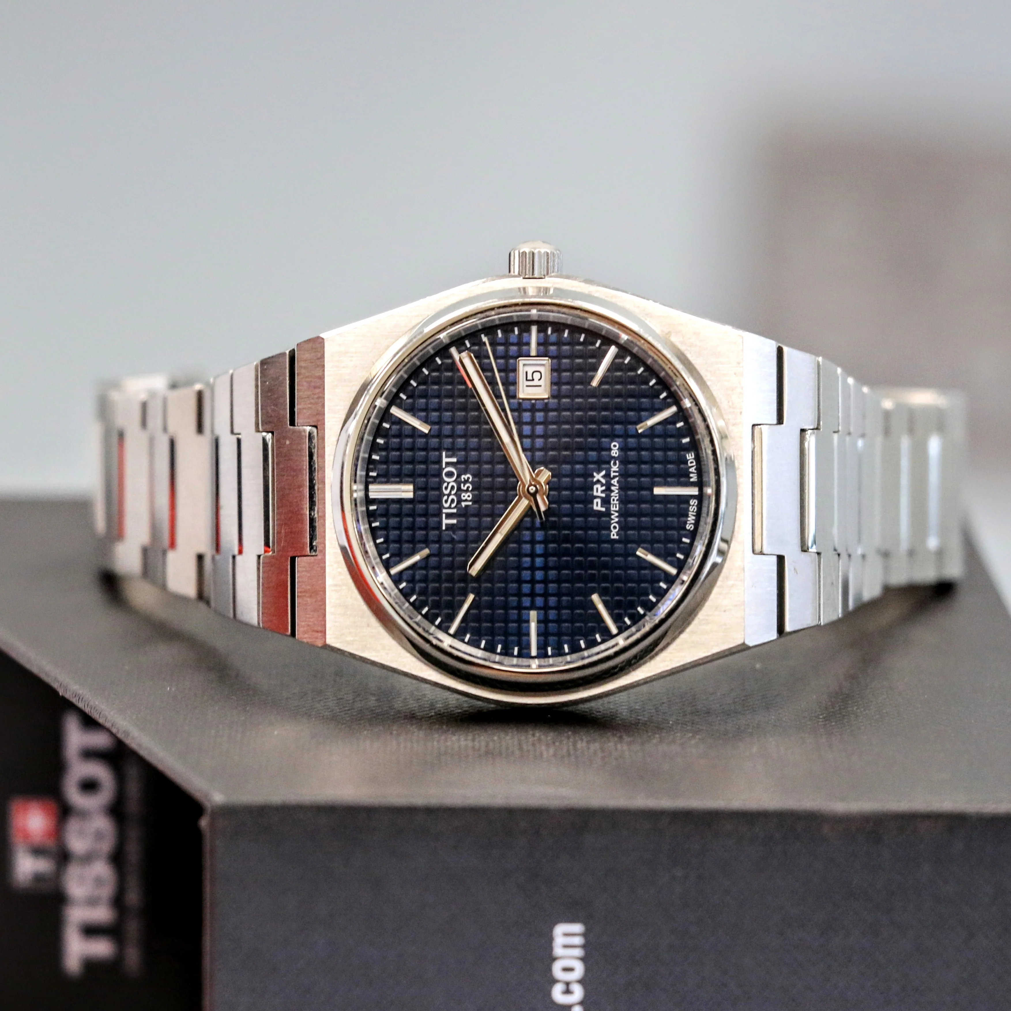 TISSOT PRX Powermatic 80 Automatic Watch Ref. T137407A Date Indicator Display Back – BOX & Papers! - Image 10