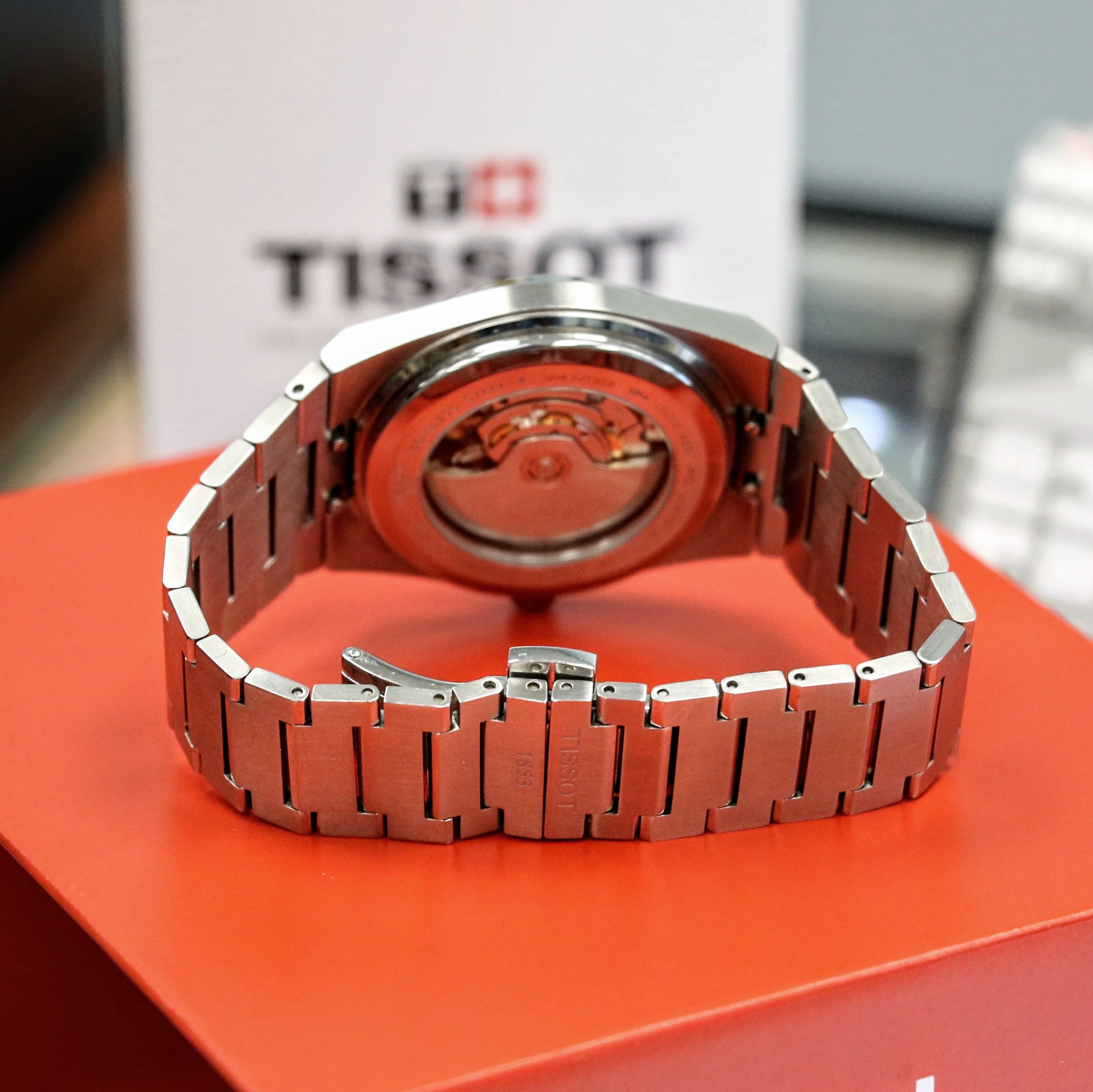TISSOT PRX Powermatic 80 Automatic Watch Ref. T137407A Date Indicator Display Back – BOX & Papers! - Image 11