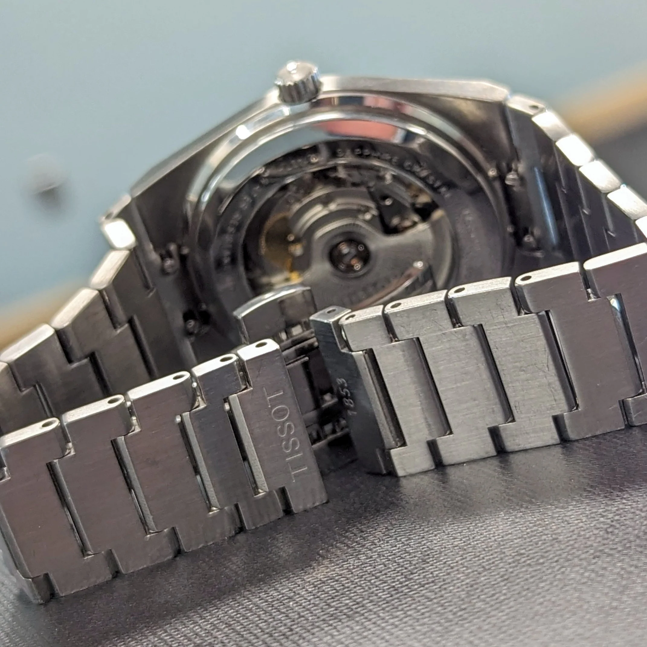 TISSOT PRX Powermatic 80 Automatic Watch Ref. T137407A Date Indicator Display Back – BOX & Papers! - Image 13