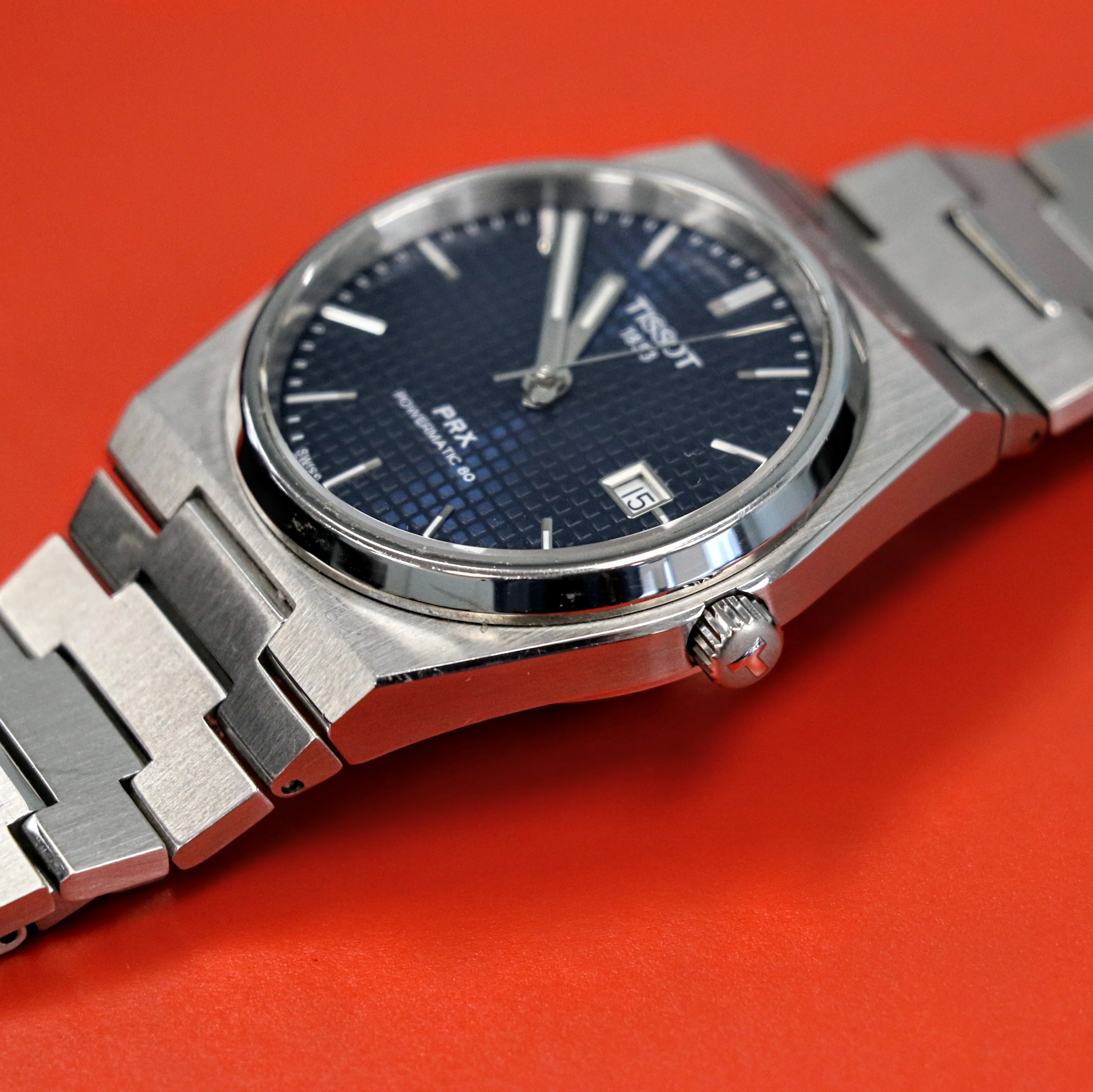 TISSOT PRX Powermatic 80 Automatic Watch Ref. T137407A Date Indicator Display Back – BOX & Papers! - Image 8