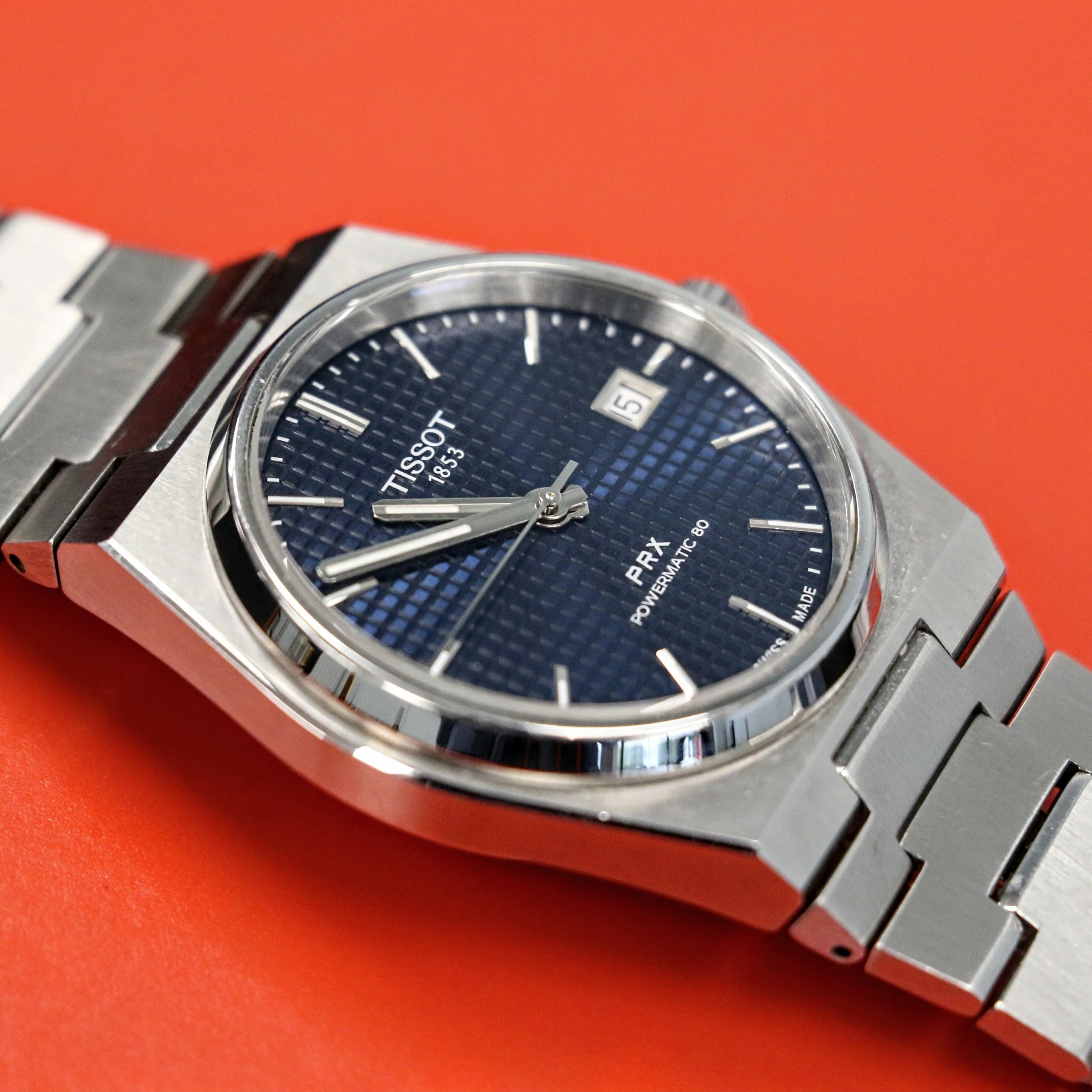 TISSOT PRX Powermatic 80 Automatic Watch Ref. T137407A Date Indicator Display Back – BOX & Papers! - Image 9