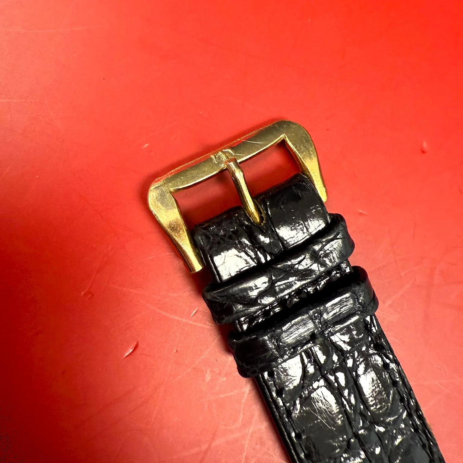 1972 Tissot Stylist Dress Watch Jumbo Tank Case Swiss Wristwatch - Original Strap - Image 12