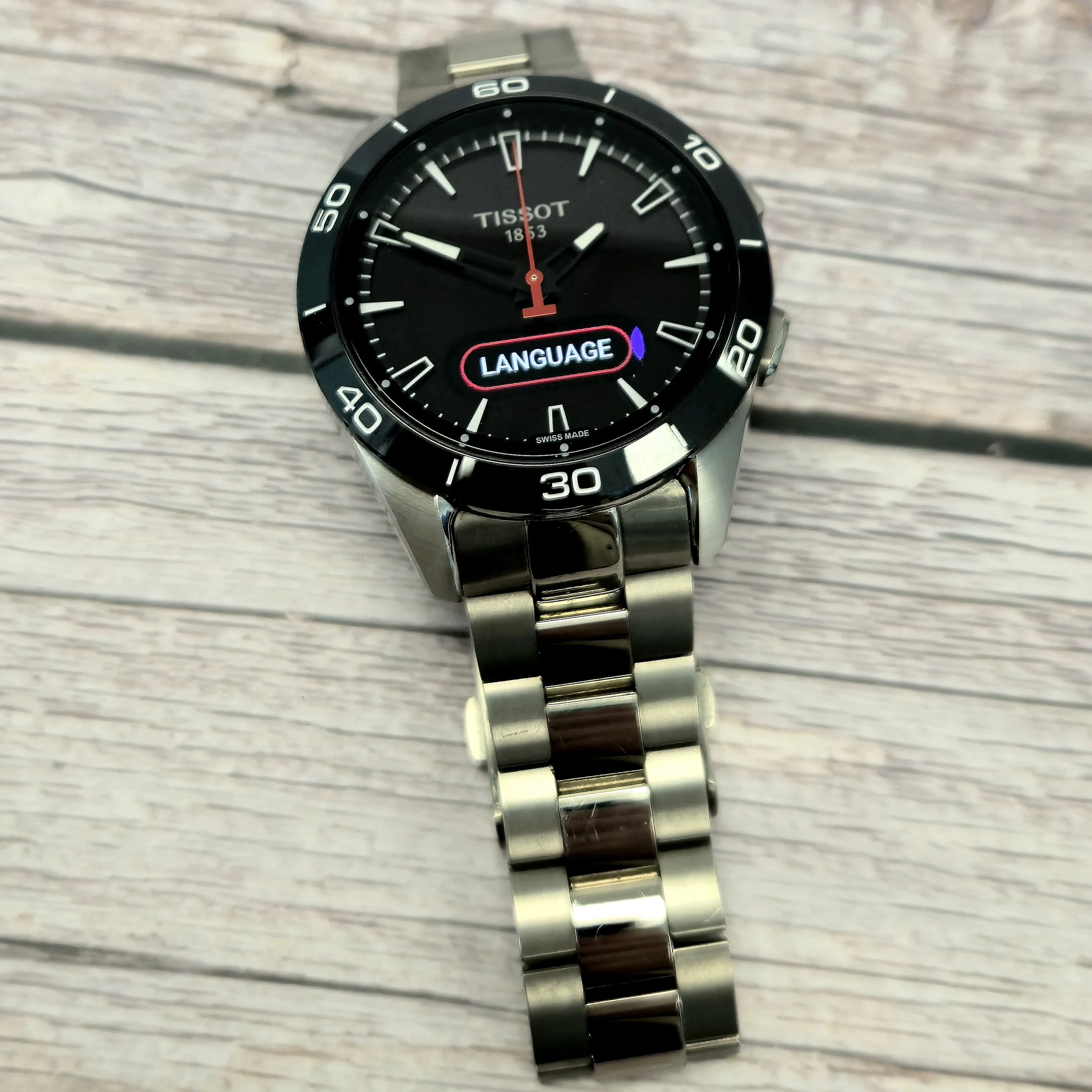Tissot T-Touch Connect Sport Watch T153.420.44.051.00 Solar Energy 43.75mm Box & Papers - Image 5