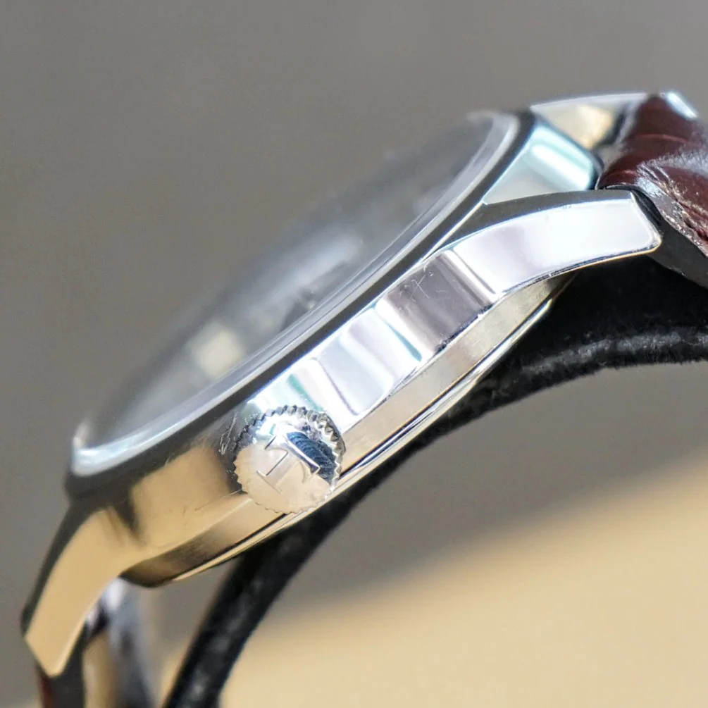 TISSOT Visodate Automatic Watch T019.430 Day/Date 25 Jewels S.S. Wristwatch - Original Tissot Leather Strap - Image 7