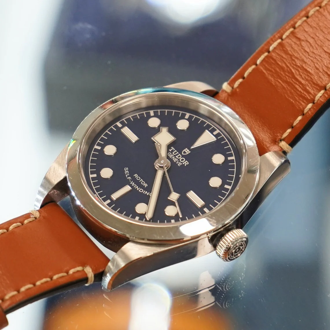 TUDOR Black Bay Automatic Watch Ref. 79500 36mm Blue Dial Self-Winding Wristwatch - Serial Number 428T860 - Image 9