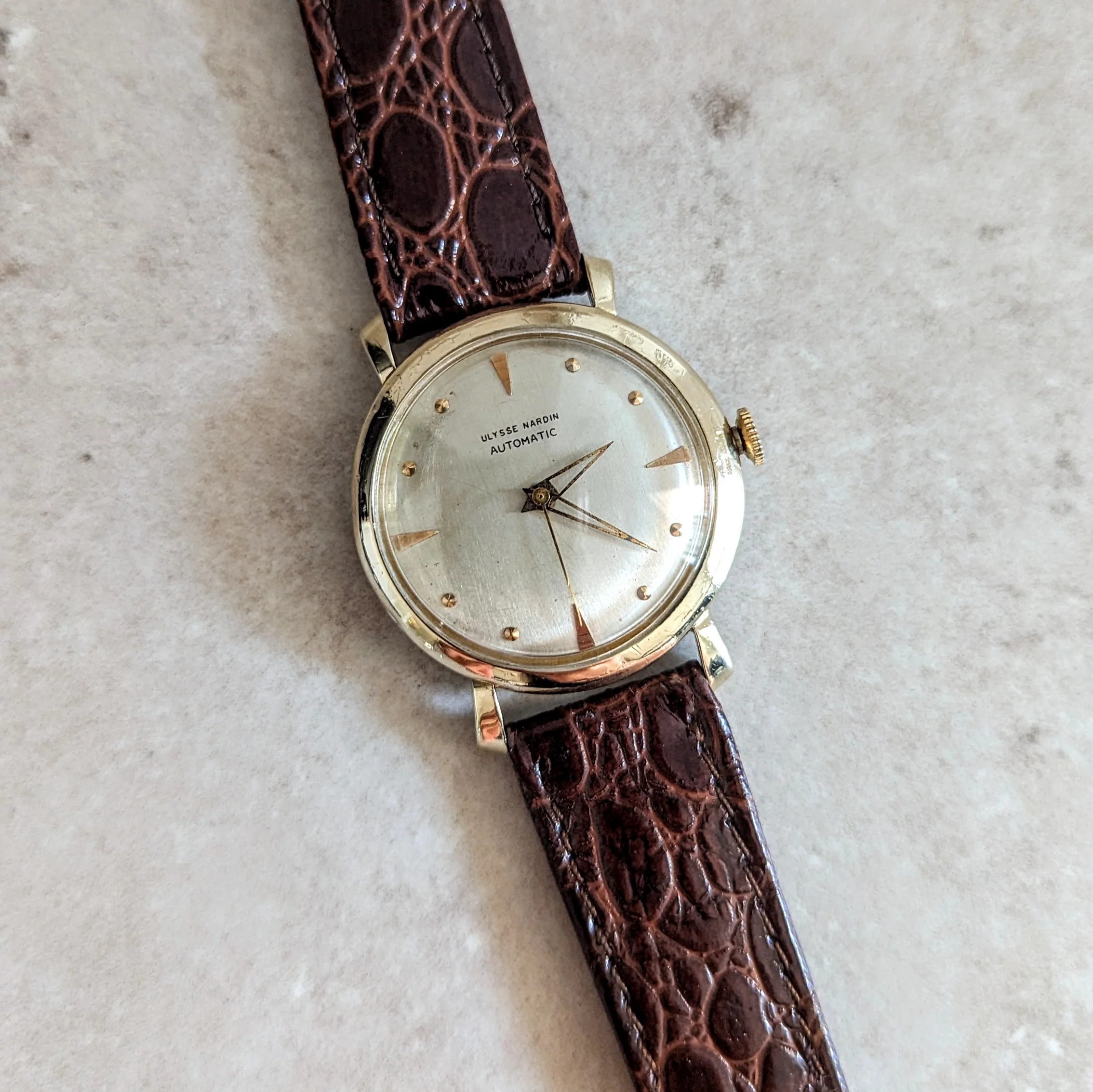 ULYSSE NARDIN CHRONOMETER Automatic Watch Cal. Felsa Bidynator 690 17 Jewels Vintage Wristwatch - Image 15