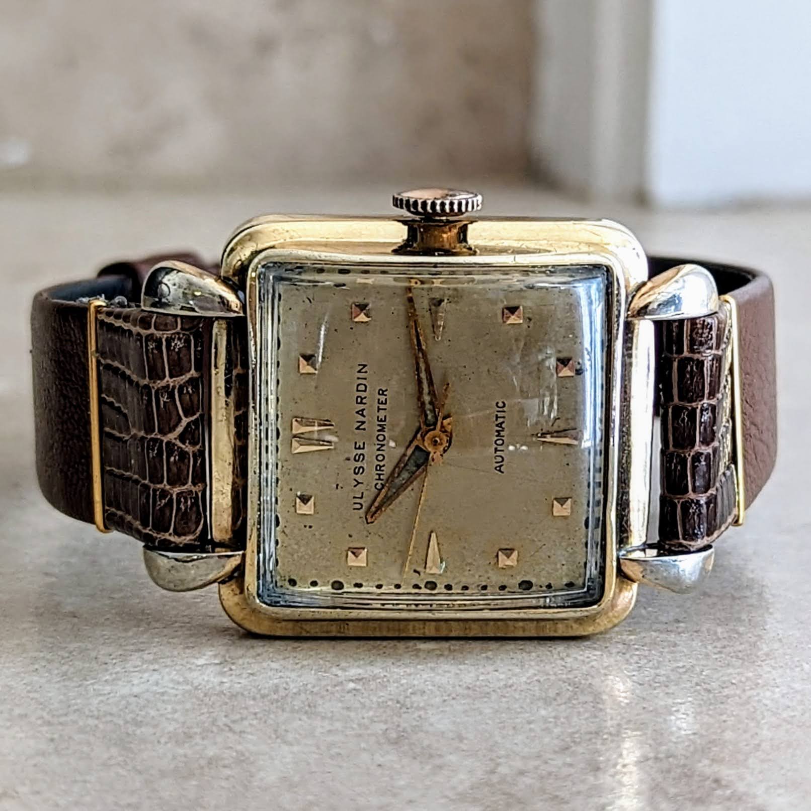 ULYSSE NARDIN Chronometer Automatic Watch Swiss Vintage Wristwatch - Image 5