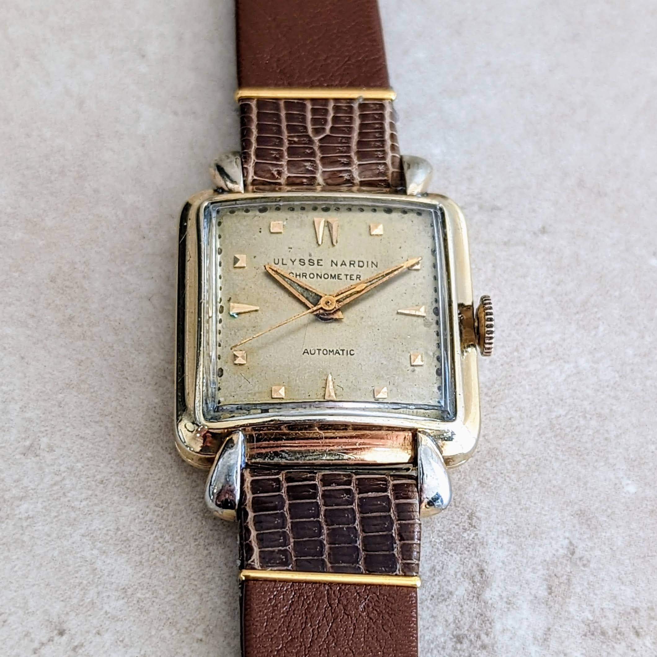 ULYSSE NARDIN Chronometer Automatic Watch Swiss Vintage Wristwatch - Image 7