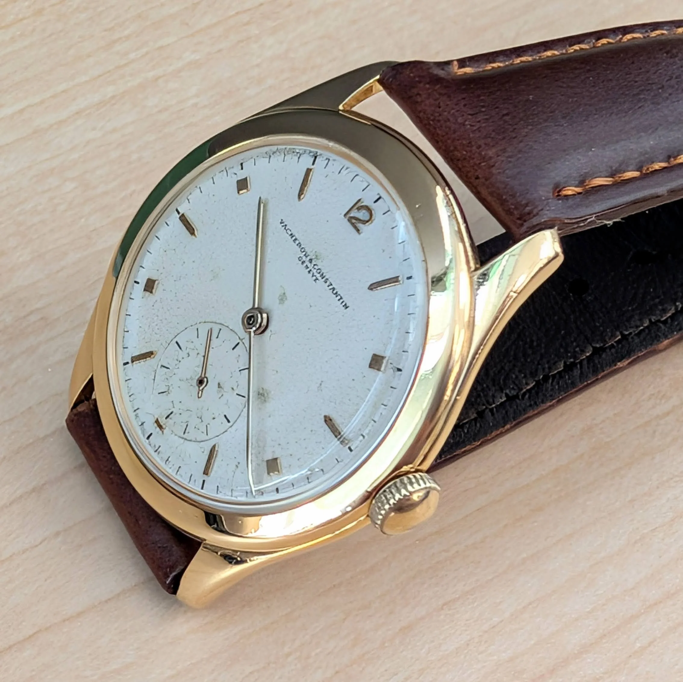 The Clarence Cannon Presentation Watch — 1949 Vacheron & Constantin Genève in 18K Gold - Image 8