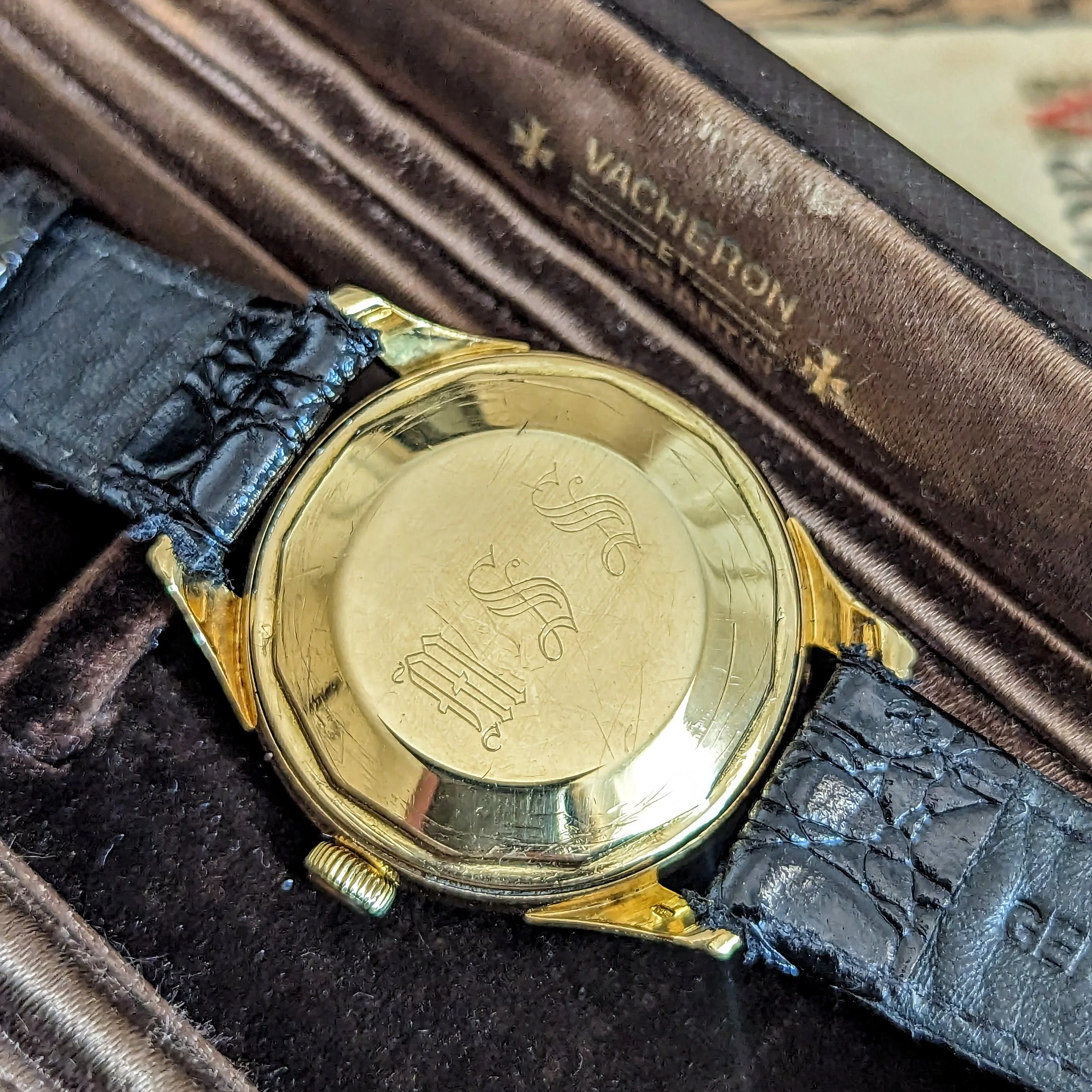 VACHERON CONSTANTIN Geneve 18K Wristwatch Ref. 4466 Cal. 477/1 Bumper Automatic Watch - Box & Papers - Image 18