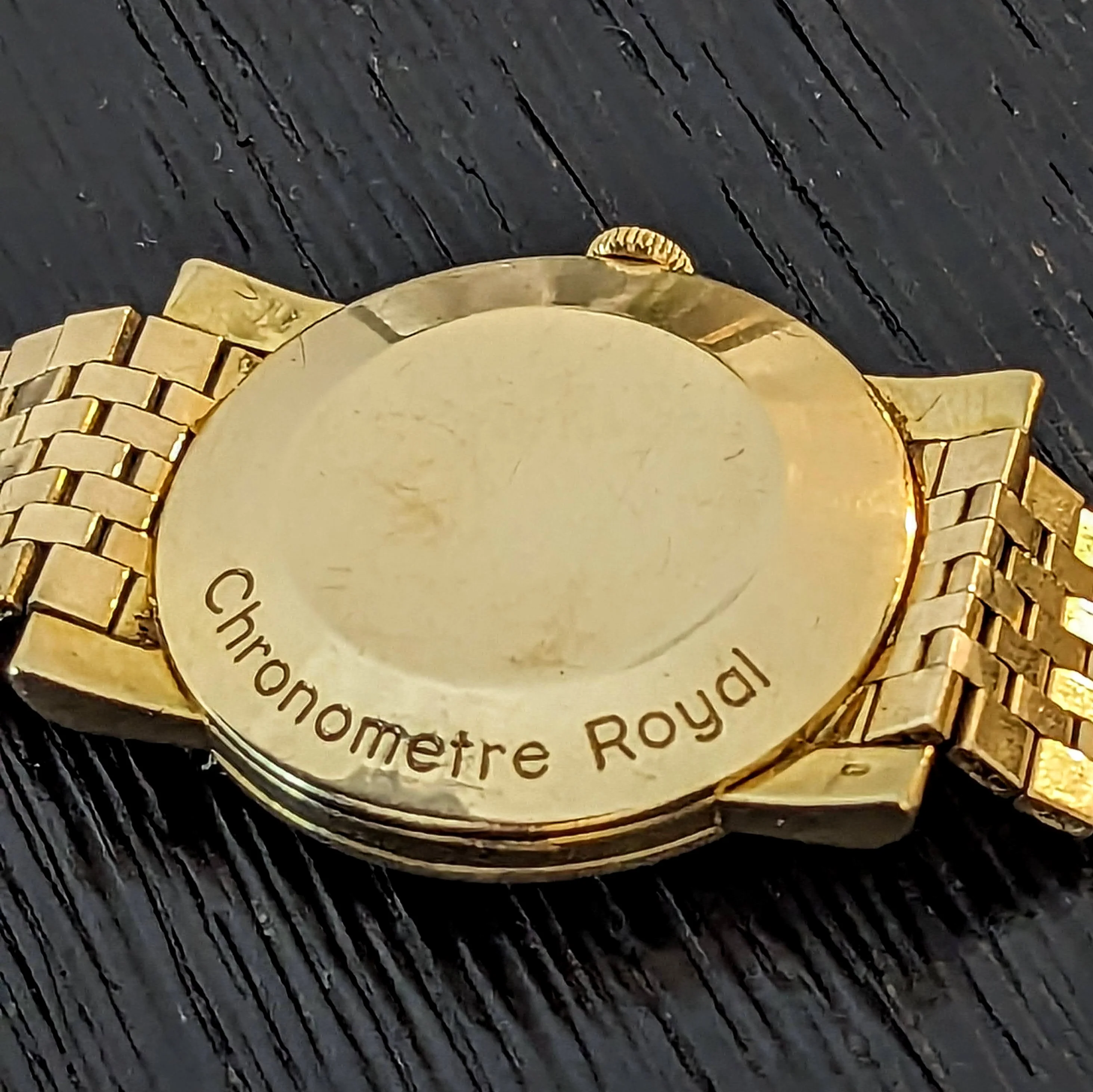 Vacheron Constantin Chronometre Royal 4907 18K GOLD Watch on Gay Freres 18K GOLD Bracelet - Image 17