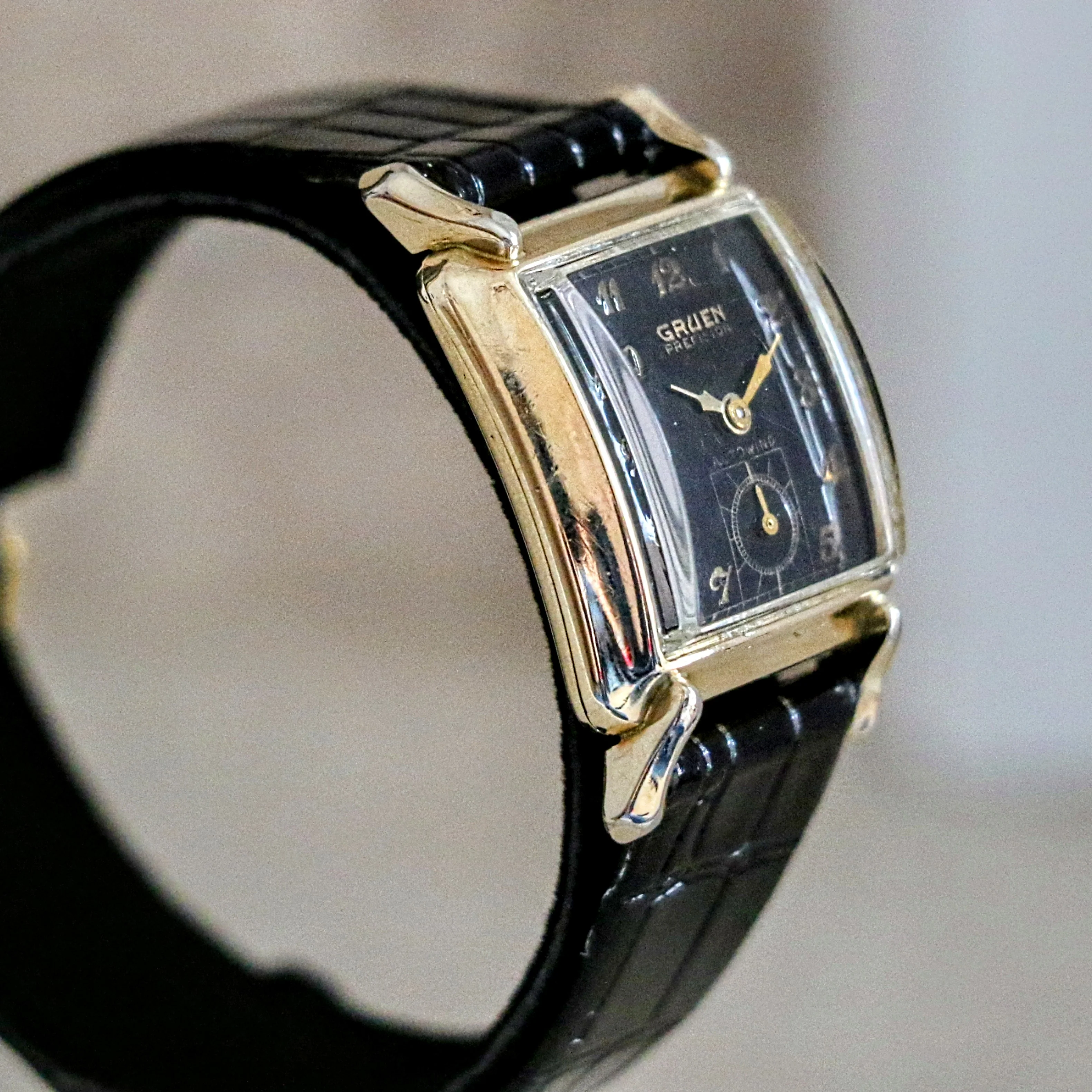 Vintage 1951 GRUEN Precision Autowind Wristwatch Swiss Automatic Watch - Image 9