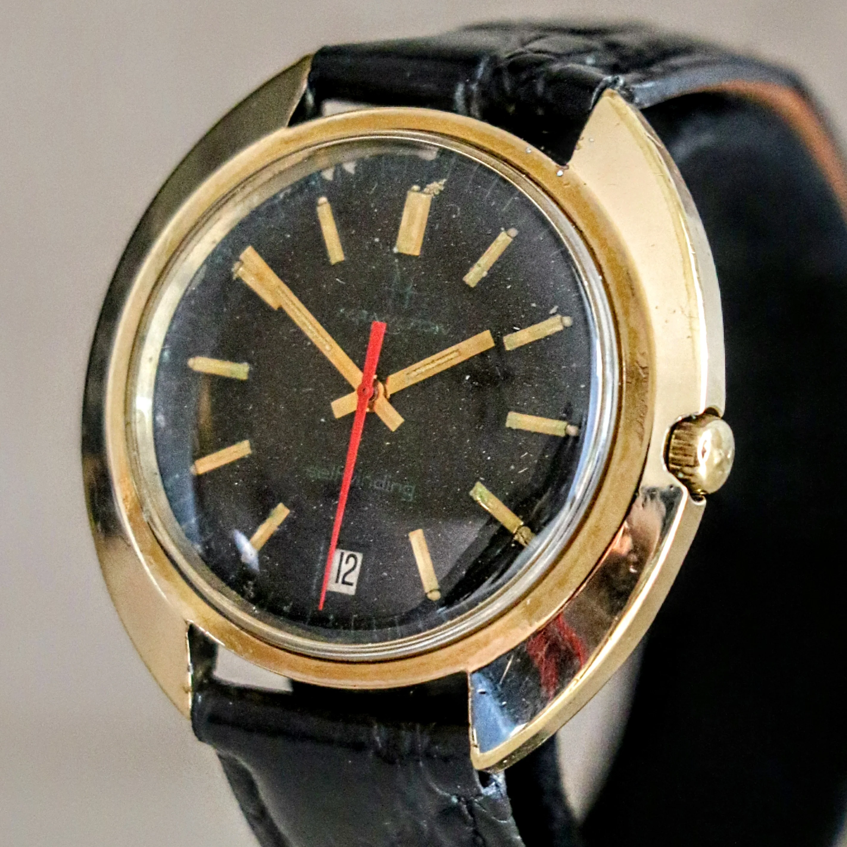 1960s HAMILTON Dateline Automatic Watch - Rare and Collectible Timepiece - Image 6
