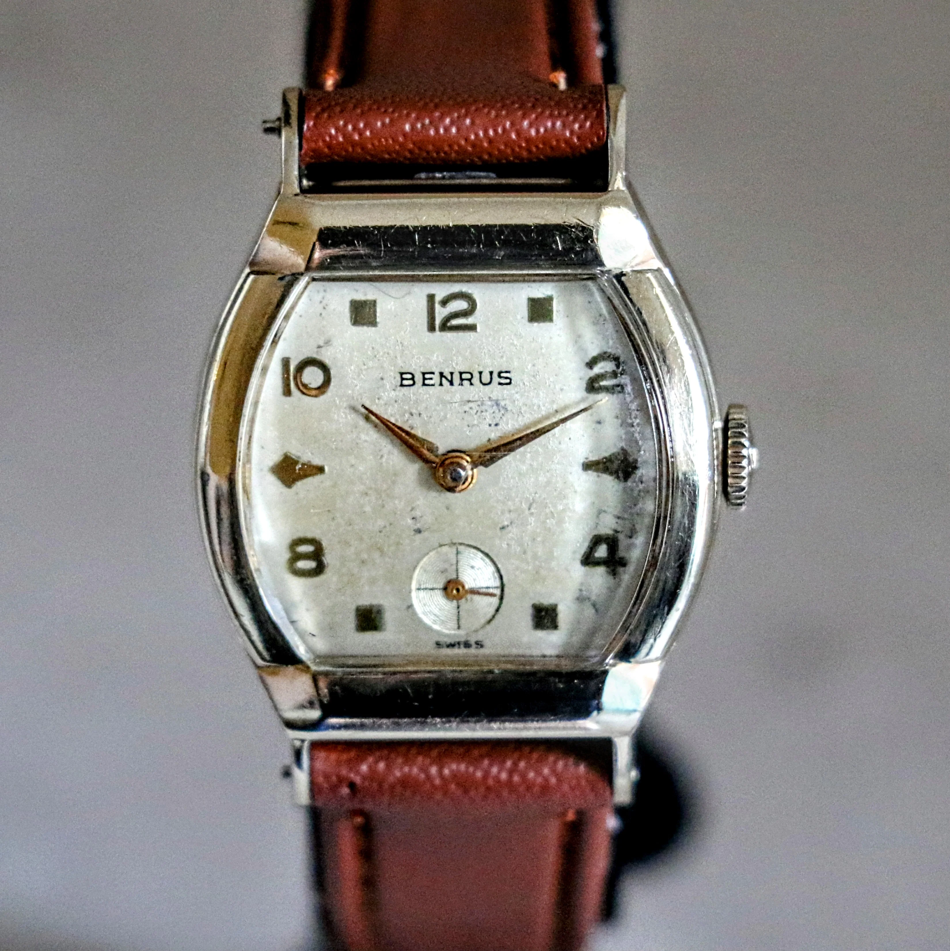 BENRUS Watch Model DN21 17 Jewels ETA 1281 Swiss Made Wristwatch - Image 3