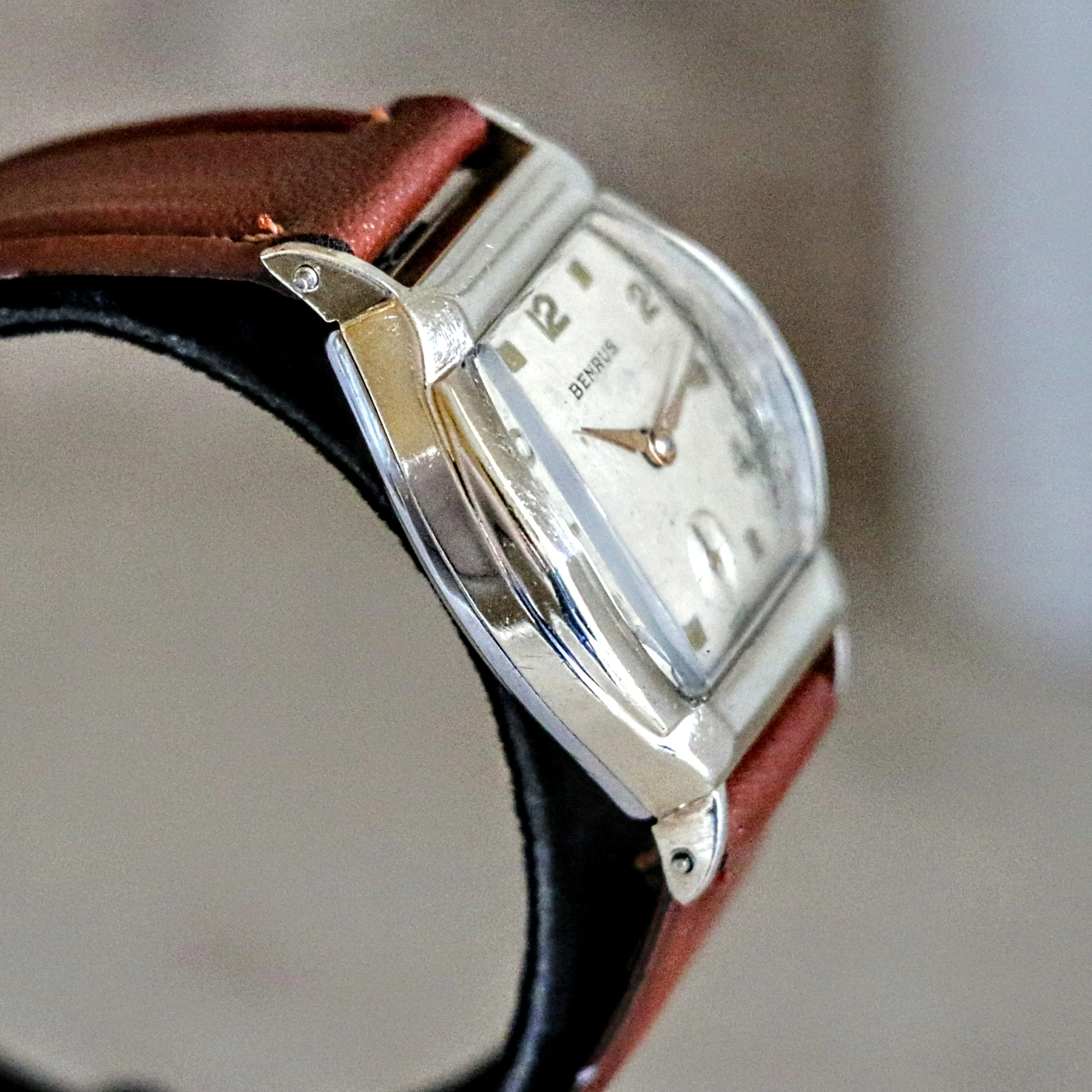 BENRUS Watch Model DN21 17 Jewels ETA 1281 Swiss Made Wristwatch - Image 9