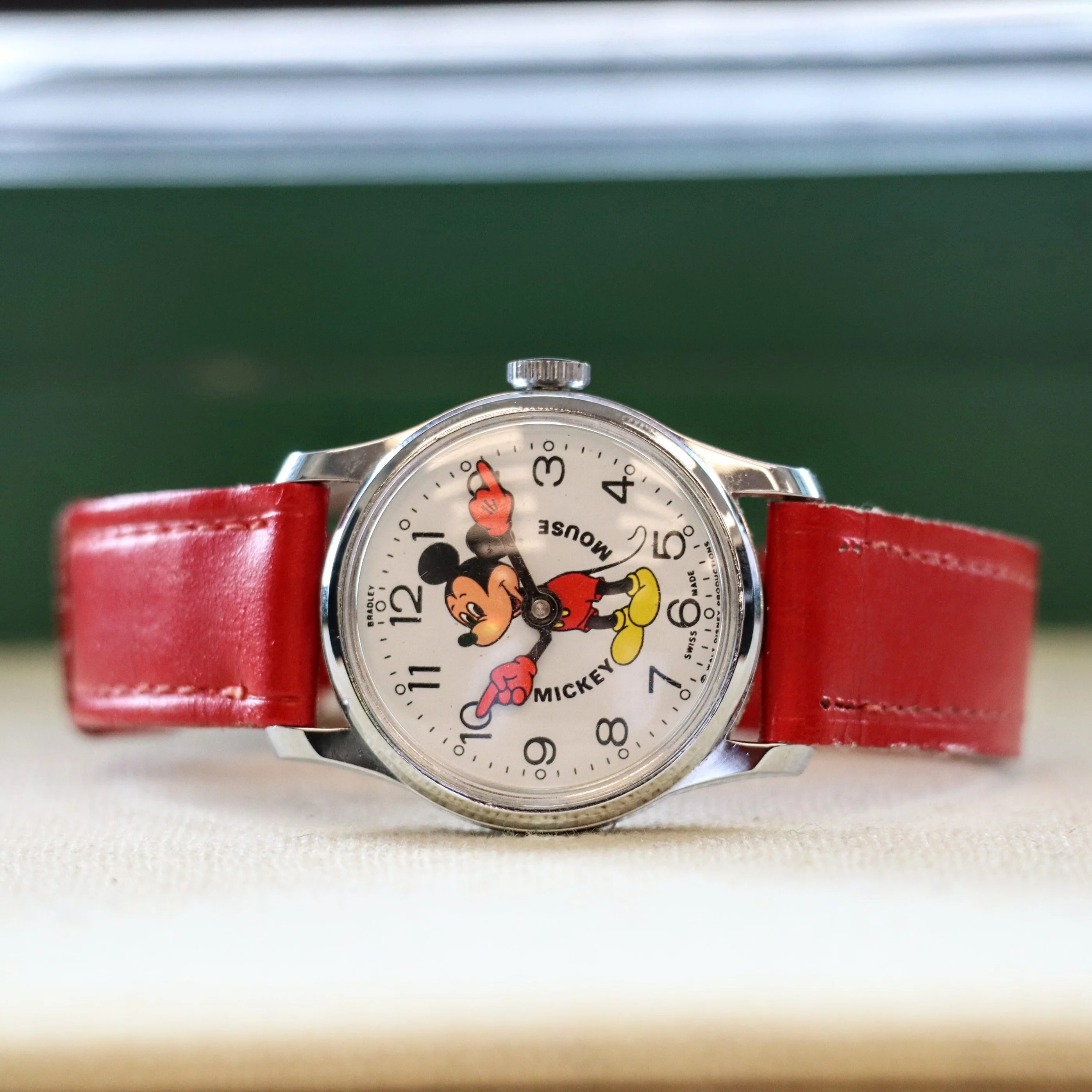 1970s BRADLEY Mickey Mouse Wristwatch Walt Disney Production Swiss Made Vintage Watch - Image 10