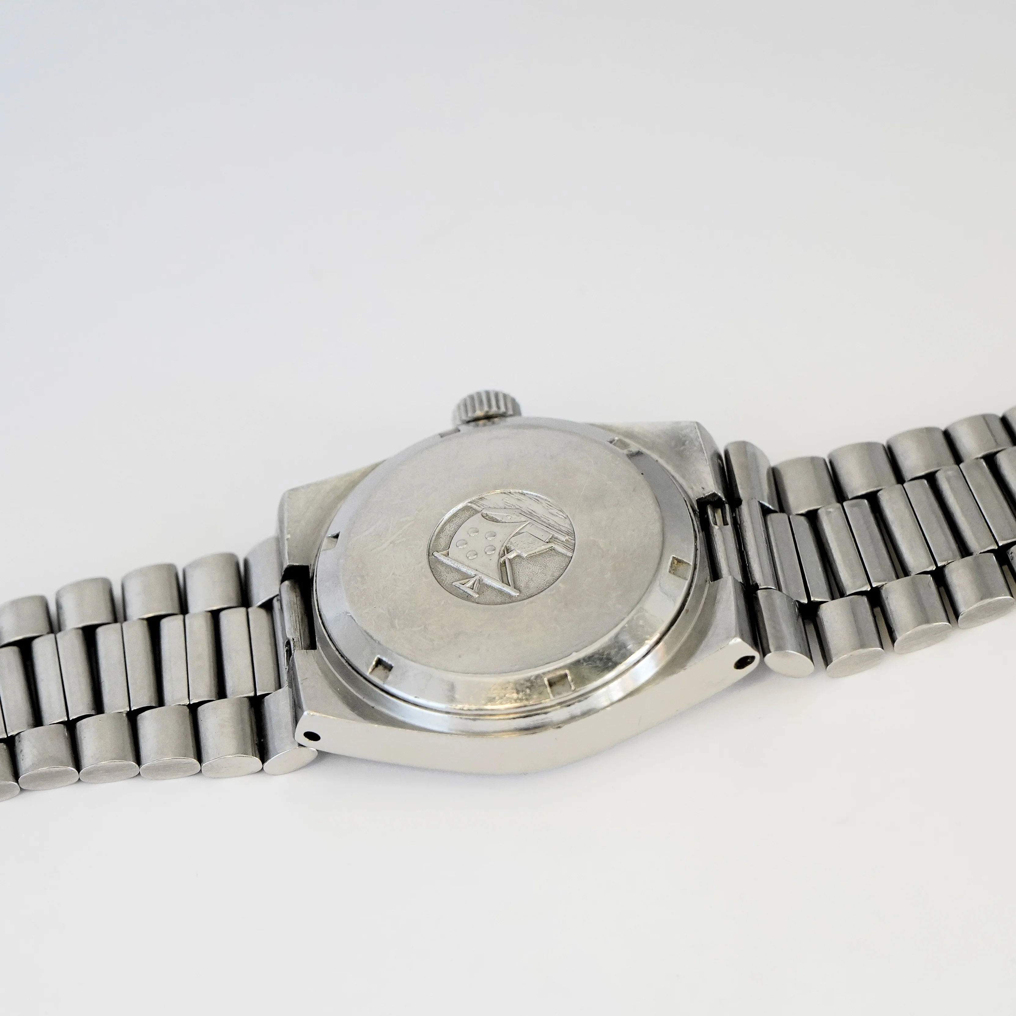 Vintage Eterna-Matic Kontiki 20 Watch Day/Date 37mm ALL S.S. - Original Bracelet - Image 8