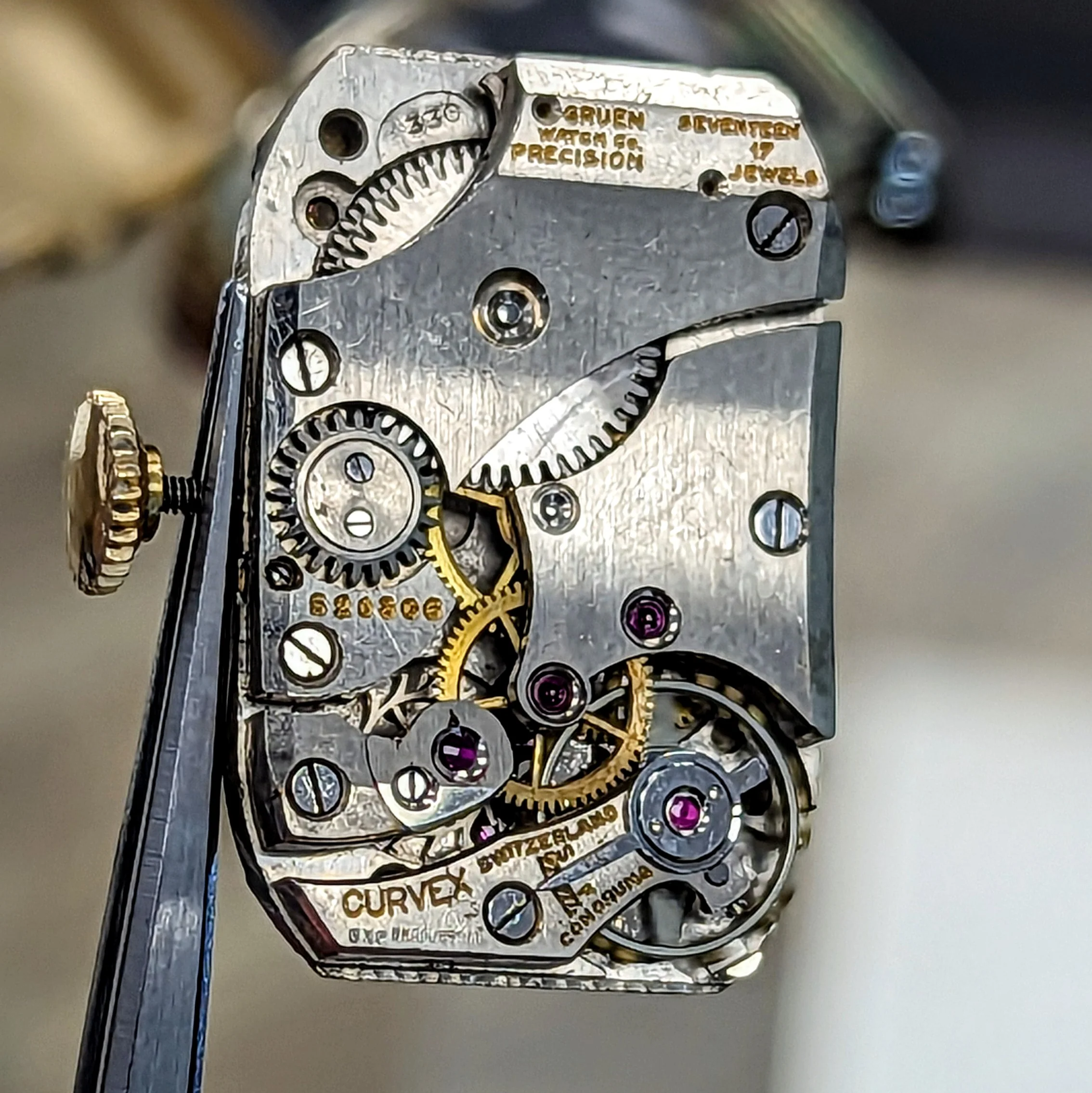 1938 GRUEN EXTREME Curvex Precision Commodore Driver's Ristside Vintage Watch - Image 19