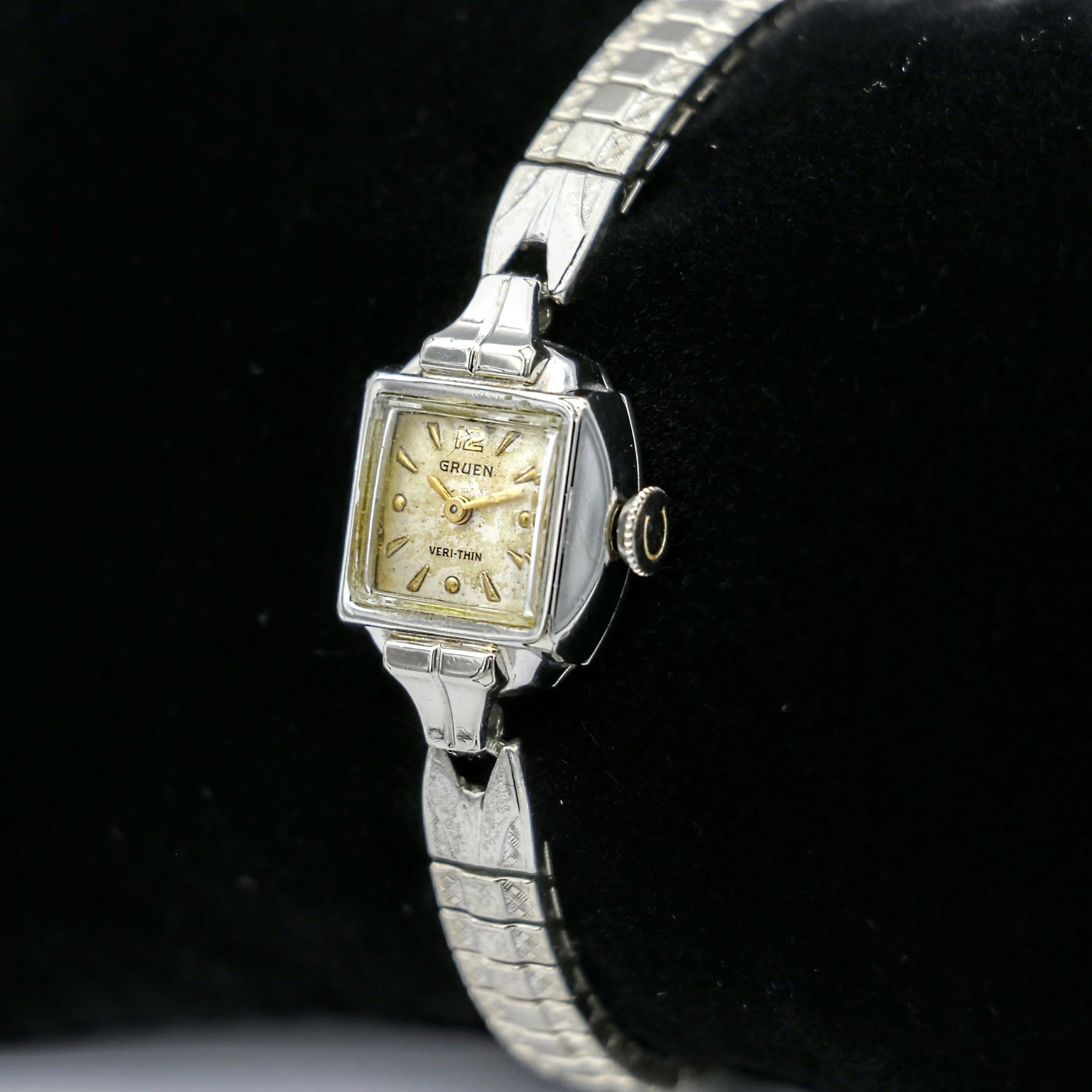 Vintage GRUEN Veri-Thin Ladies Wristwatch Cal. 211 Style 624 Swiss Made Watch - Image 3
