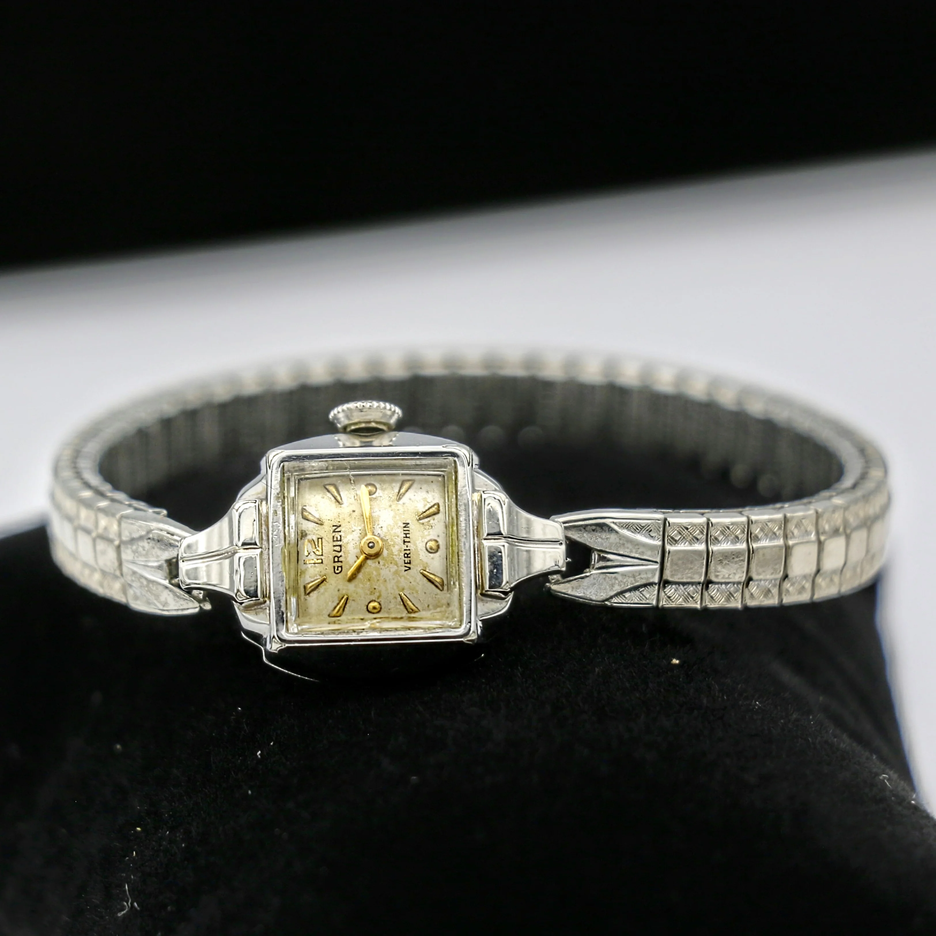 Vintage GRUEN Veri-Thin Ladies Wristwatch Cal. 211 Style 624 Swiss Made Watch - Image 6