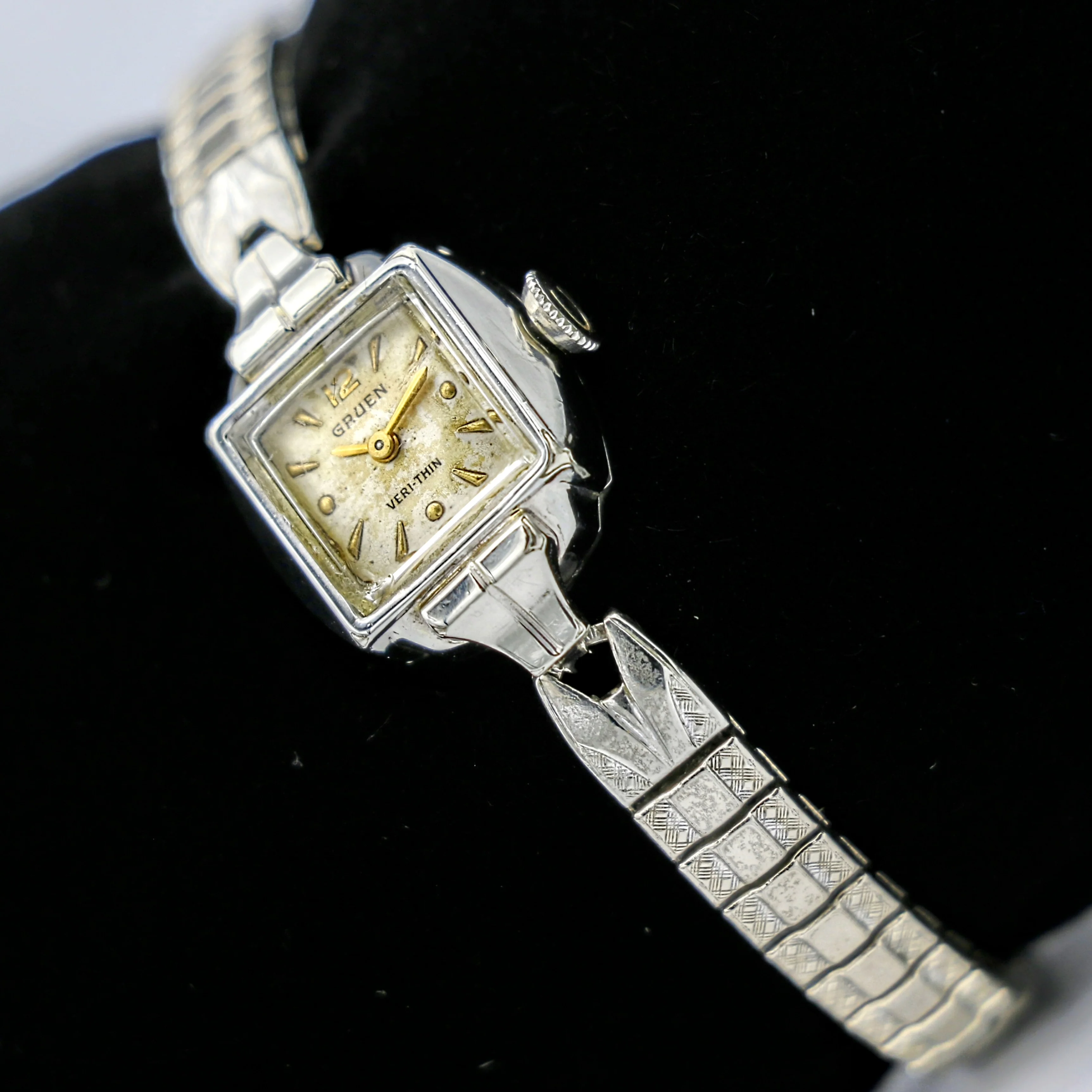Vintage GRUEN Veri-Thin Ladies Wristwatch Cal. 211 Style 624 Swiss Made Watch - Image 7