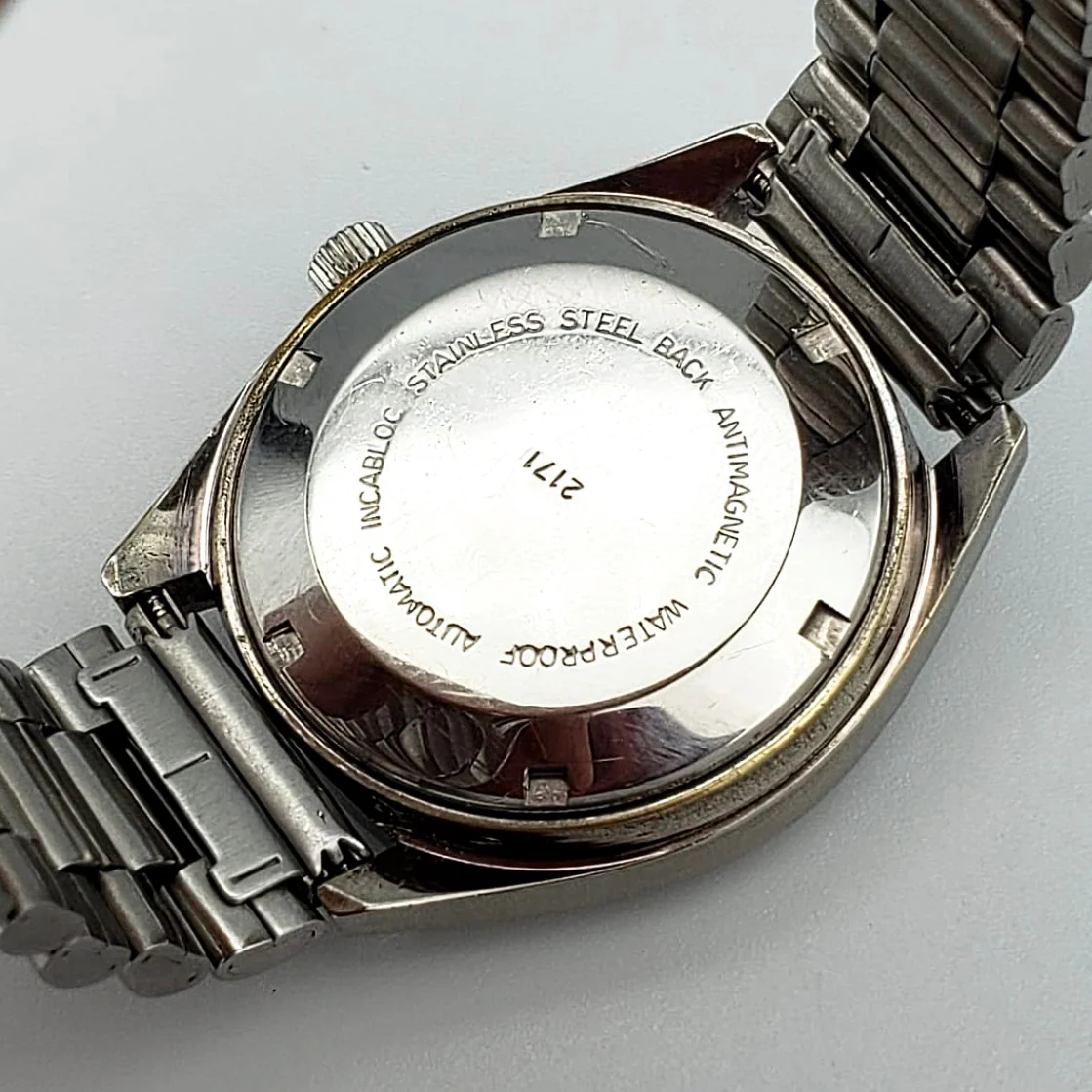Vintage ITRACO Automatic Wristwatch Cal. ETA2789-1 25 J, Dual-Language Day/Date Watch - Image 16