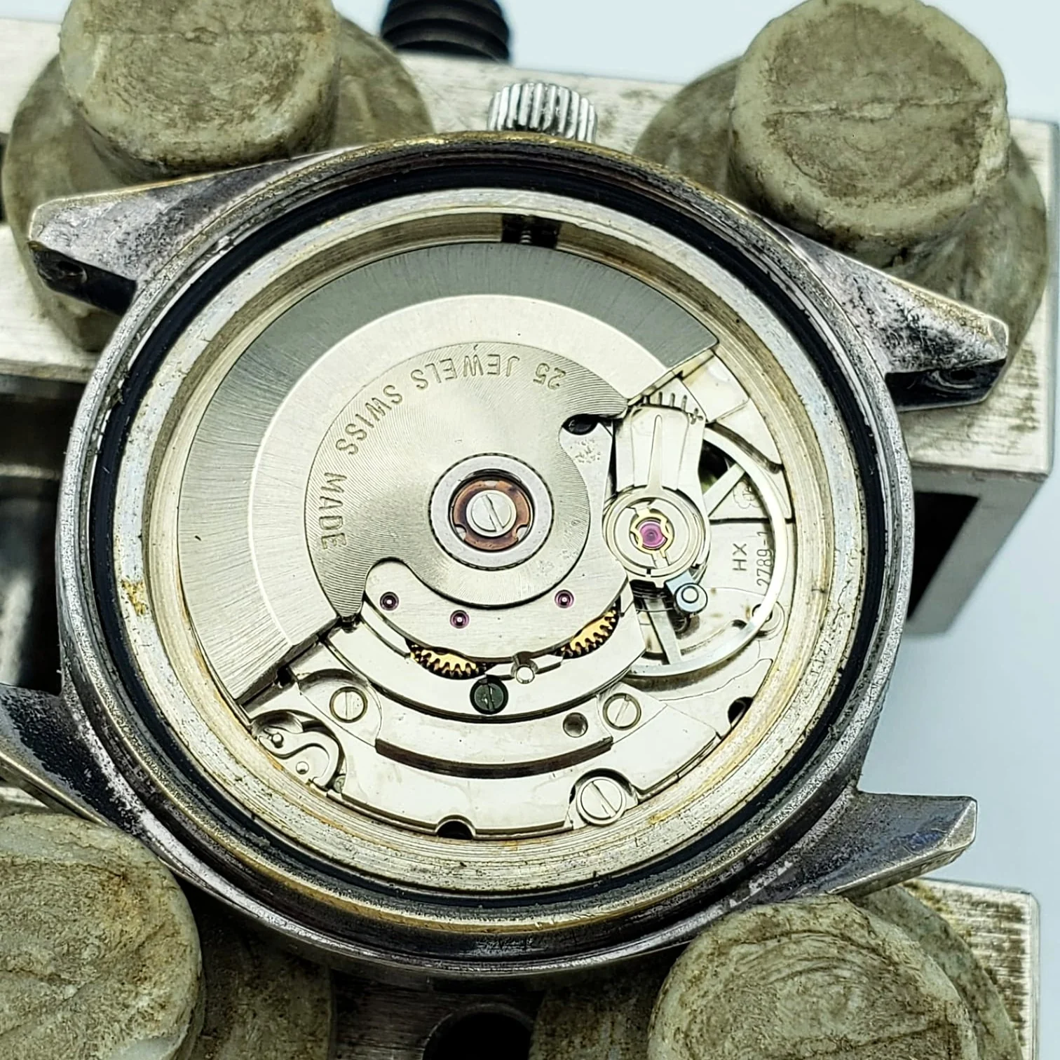 Vintage ITRACO Automatic Wristwatch Cal. ETA2789-1 25 J, Dual-Language Day/Date Watch - Image 18