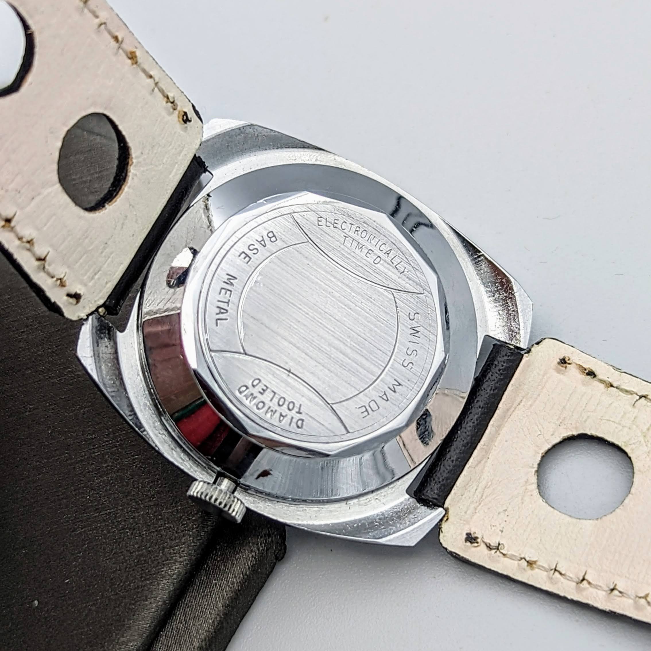 Vintage ORION Wristwatch Skeleton Design Watch Swiss Movement 1 Jewel Orig Strap - Image 5