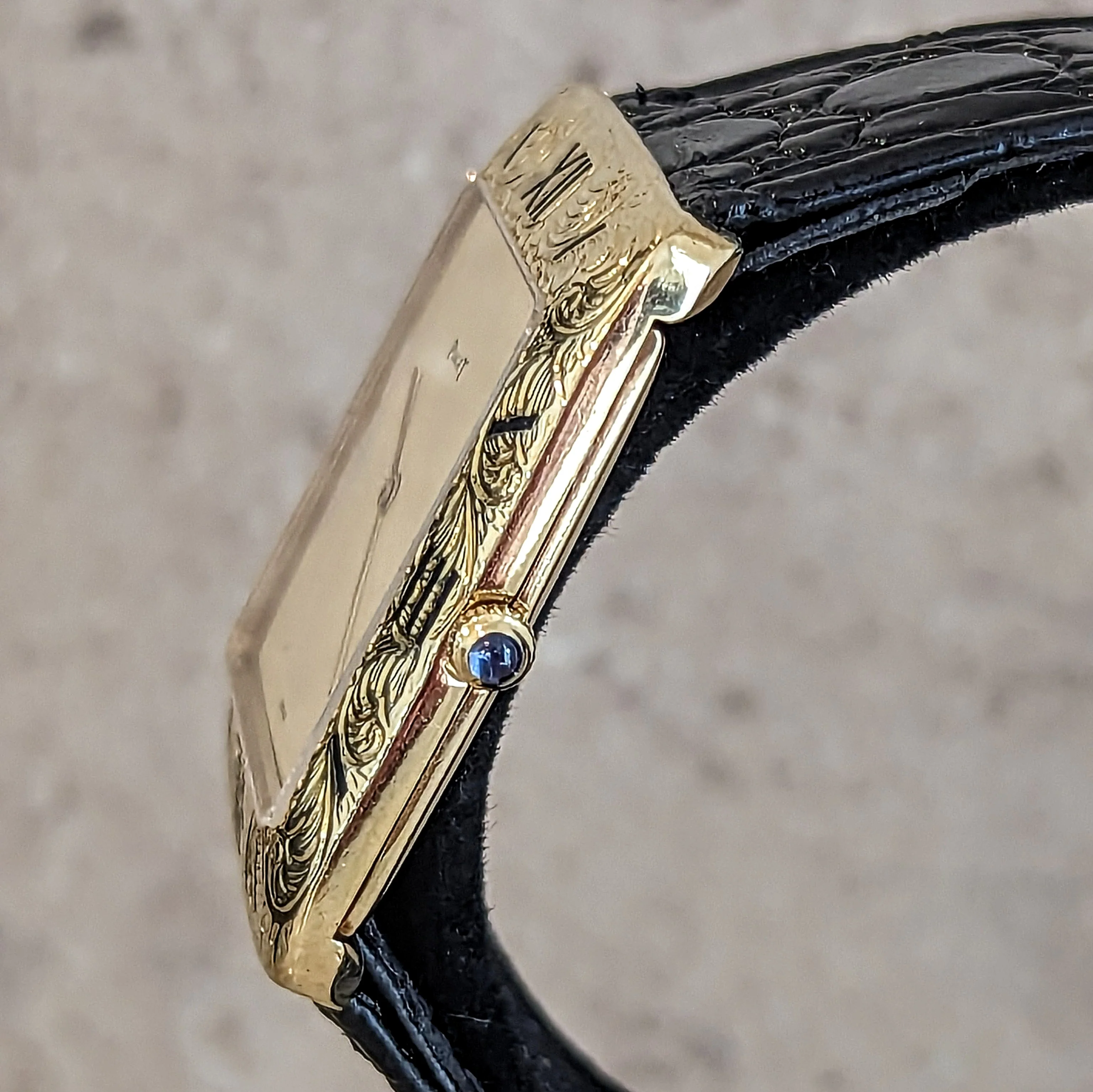 Vintage PIAGET Wristwatch 18K Gold ULTRA-THIN Movement Cal. 9P 18 Jewels Watch - Image 7
