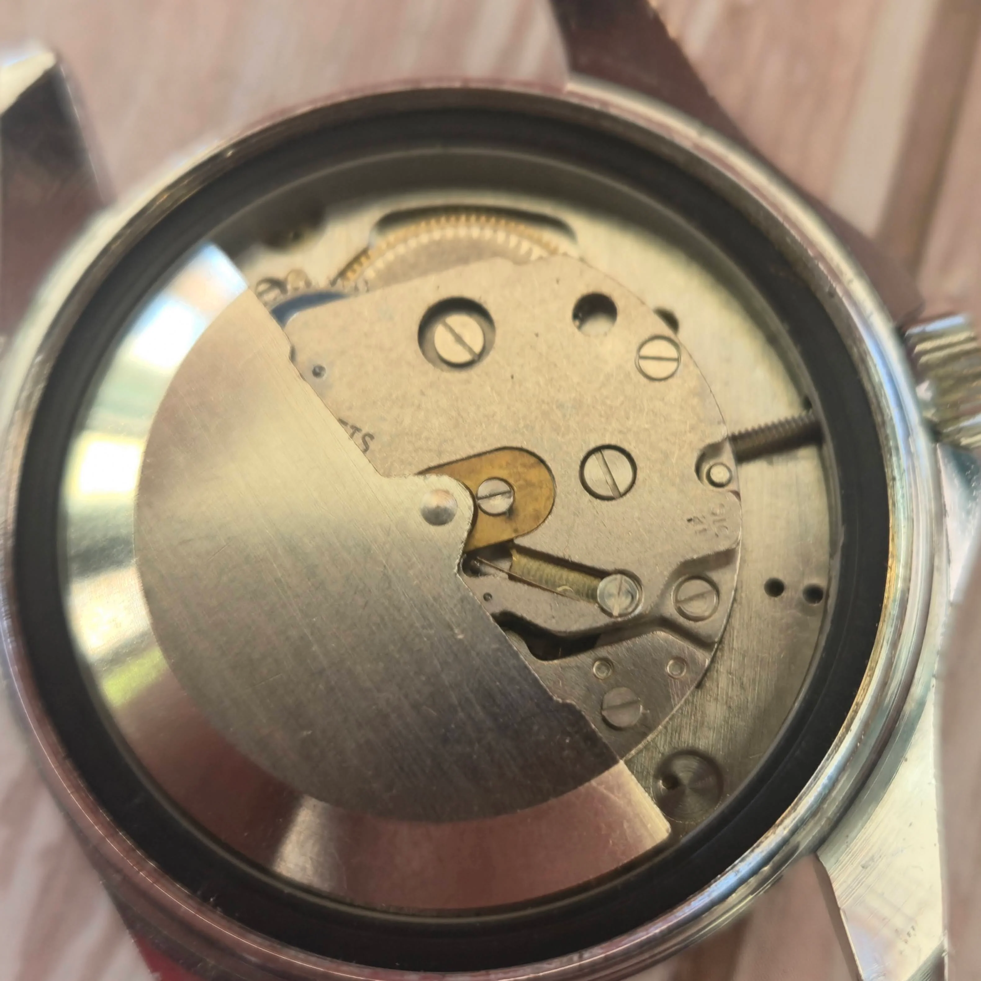 Vintage Sears Diver Self-winding Watch Date Indicator S.S. Wristwatch Swiss - Image 12