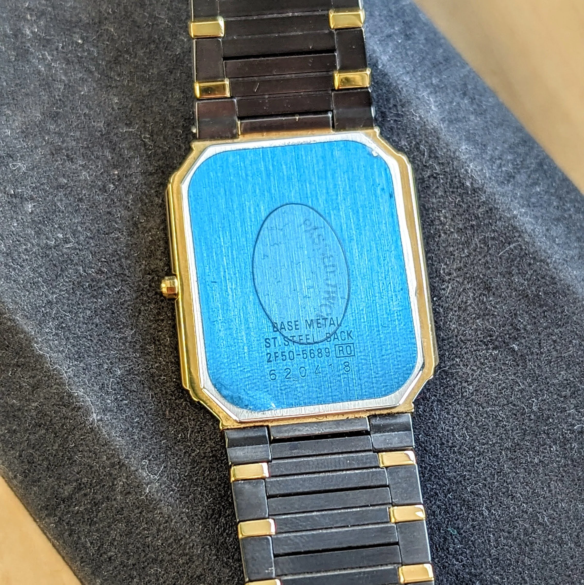 Vintage Seiko LASSALE Quartz Watch 2F50-5689 Two-Tone Case & Bracelet - Double Box & Papers! - Image 15