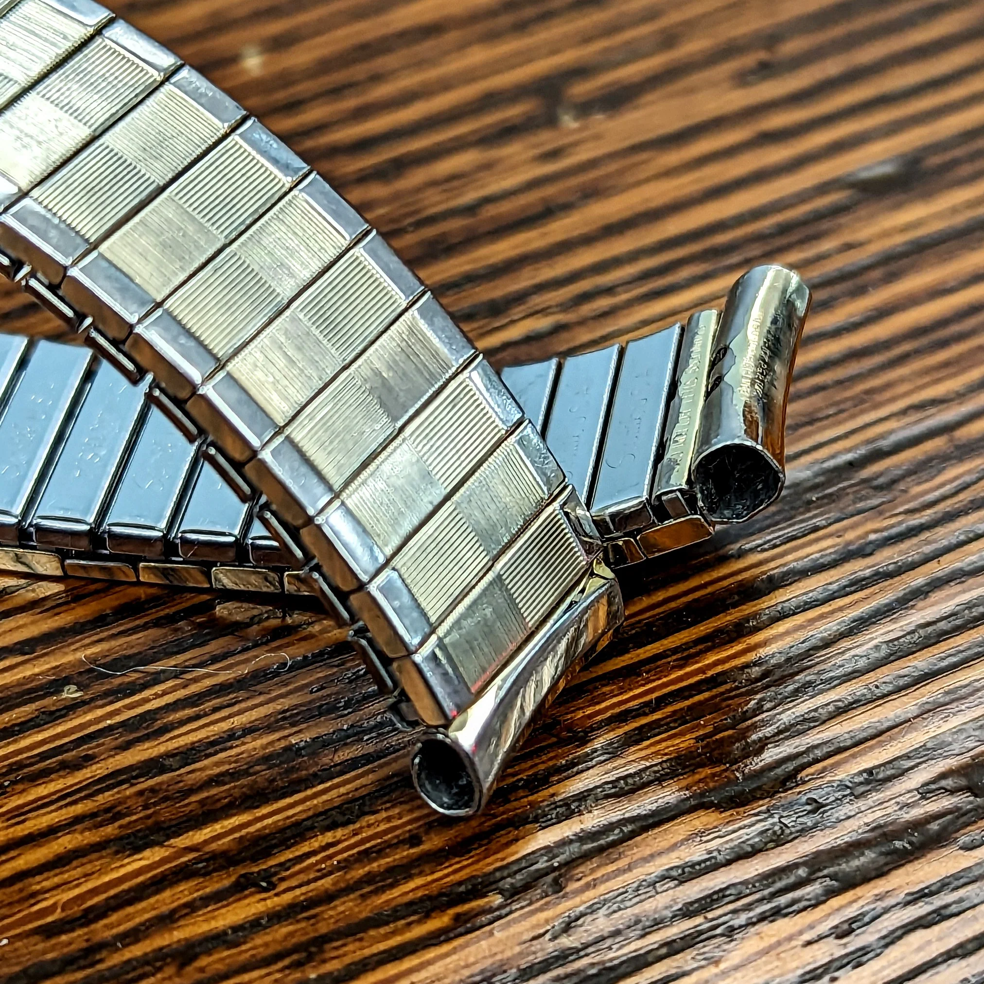 Vintage SPEIDEL U.S.A. 15mm Twist-O-Flex Watchband Expansion Bracelet 10K RGP - Image 3