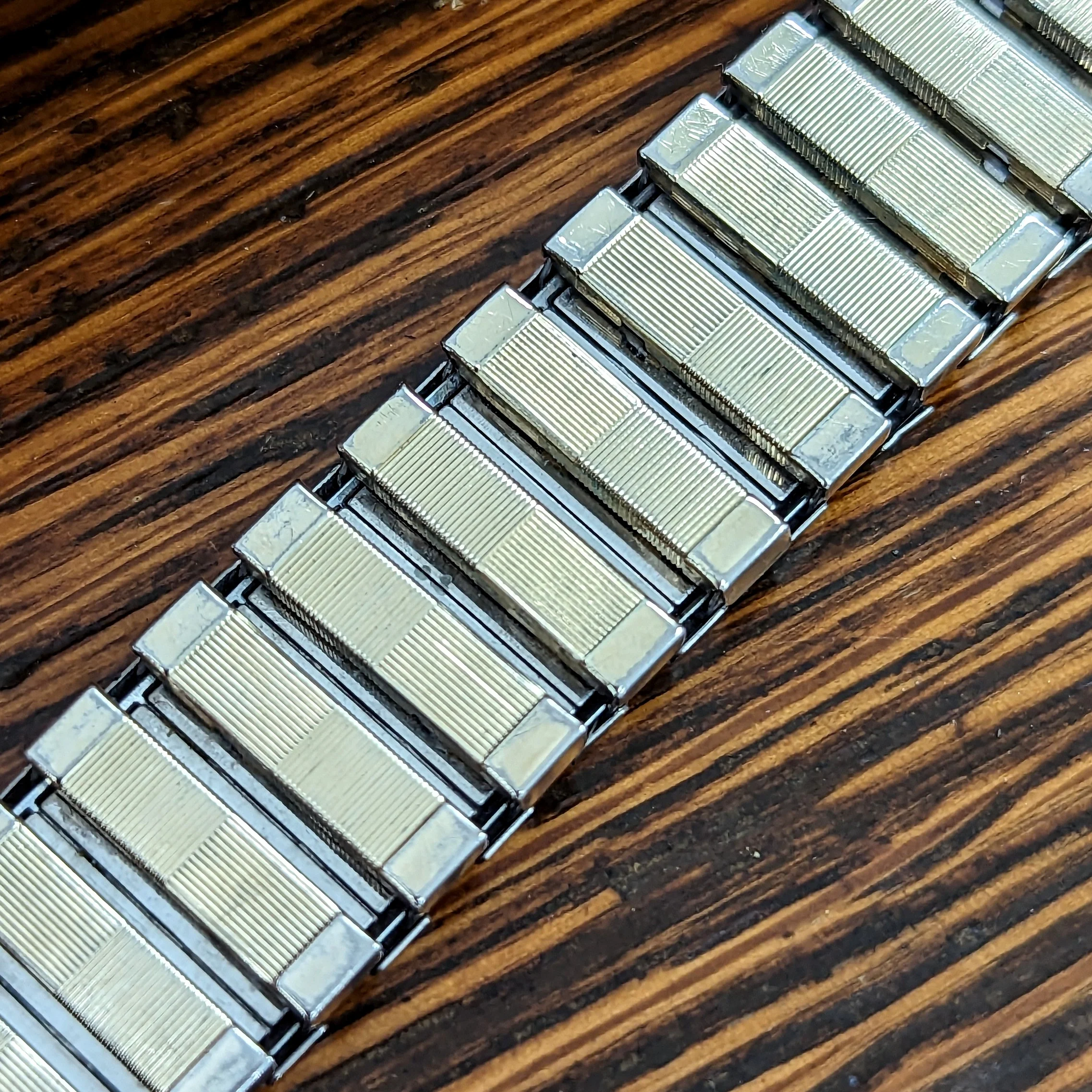Vintage SPEIDEL U.S.A. 15mm Twist-O-Flex Watchband Expansion Bracelet 10K RGP - Image 7